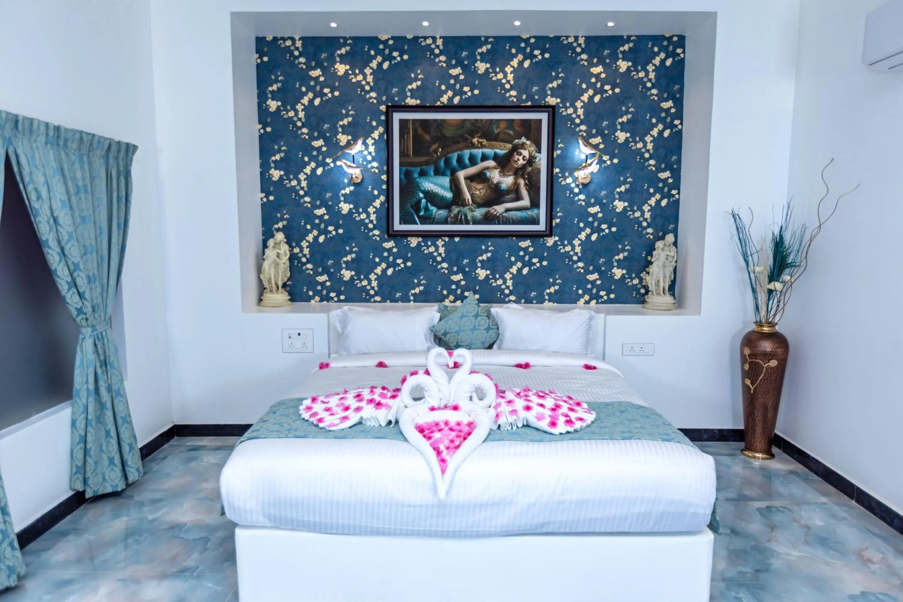 Bedroom, Bed in T Resort with Swimming Pool