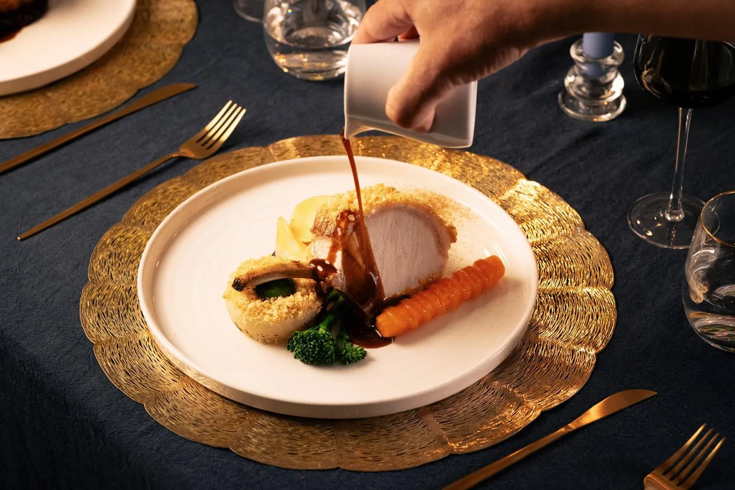 Food in L’Horizon Beach Hotel & Spa