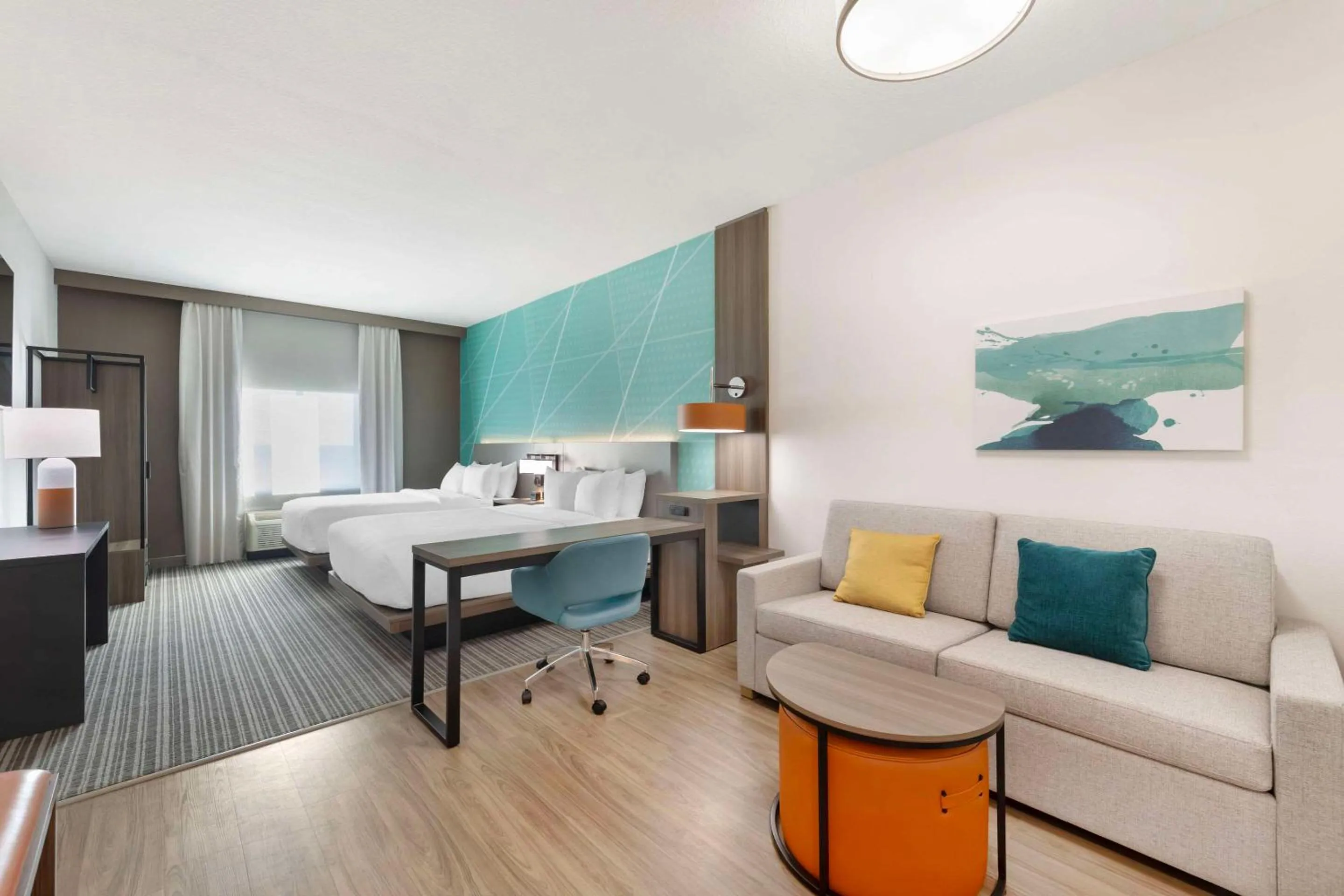 Bedroom in Comfort Suites Titusville near Kennedy Space Center