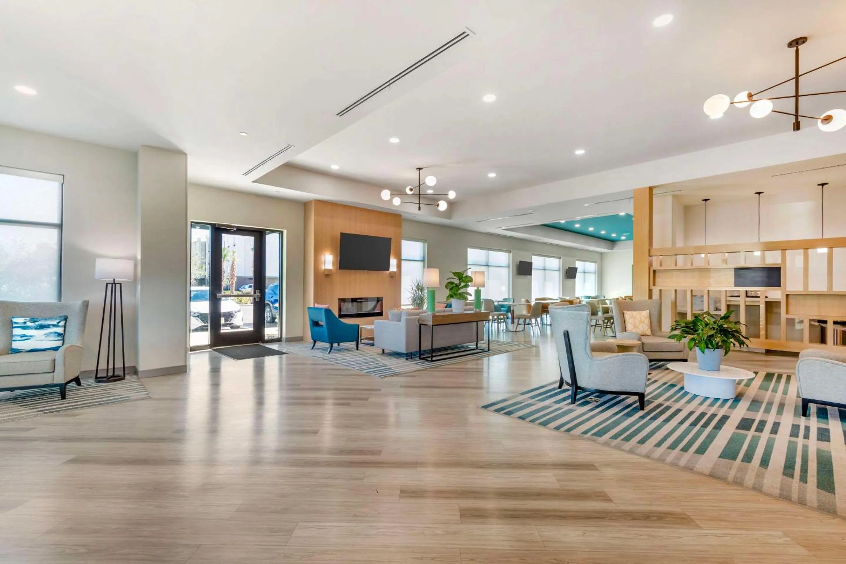 Lobby or reception in Comfort Suites Titusville near Kennedy Space Center