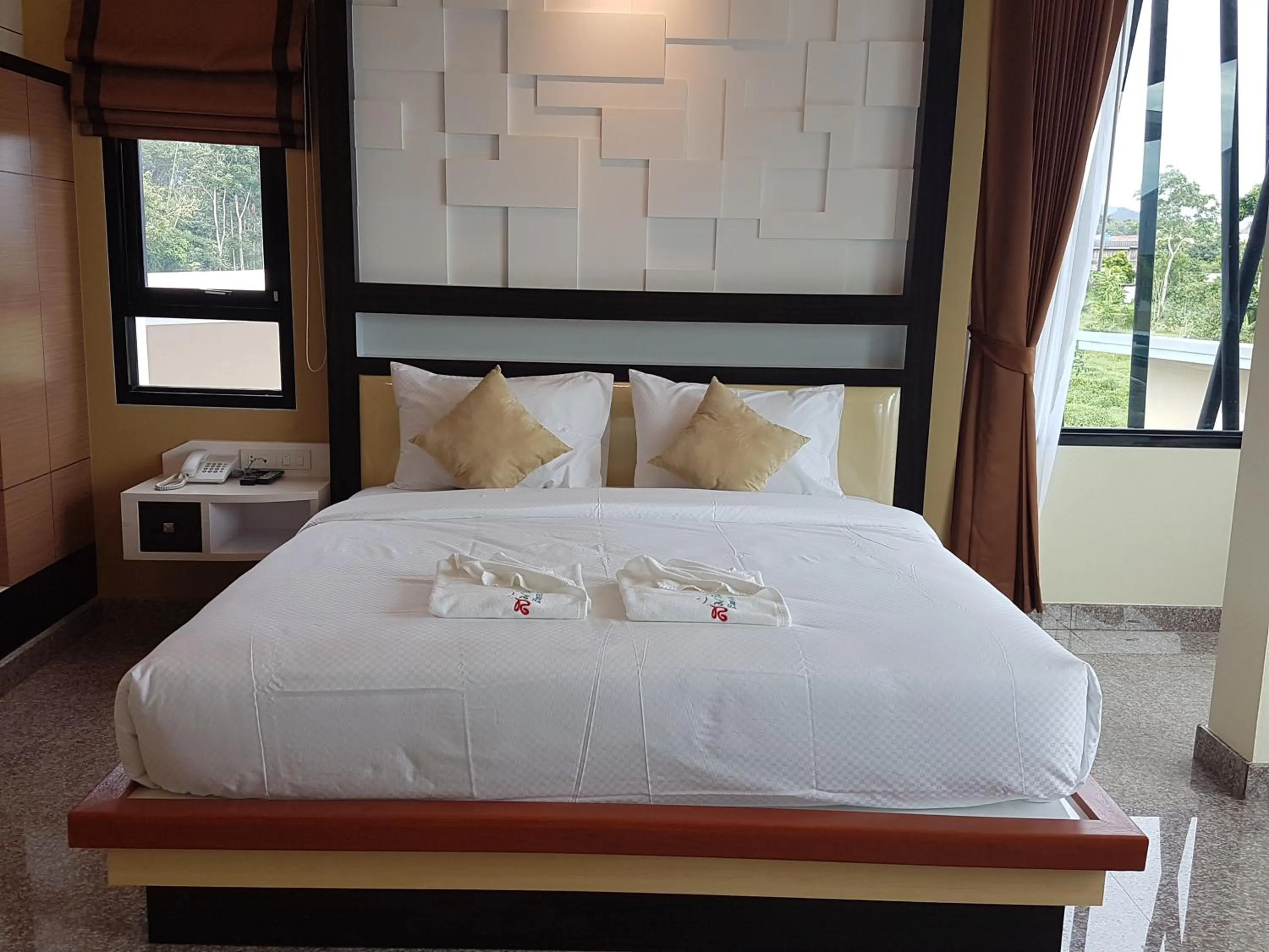 Bed in Smile Resort Thungsong