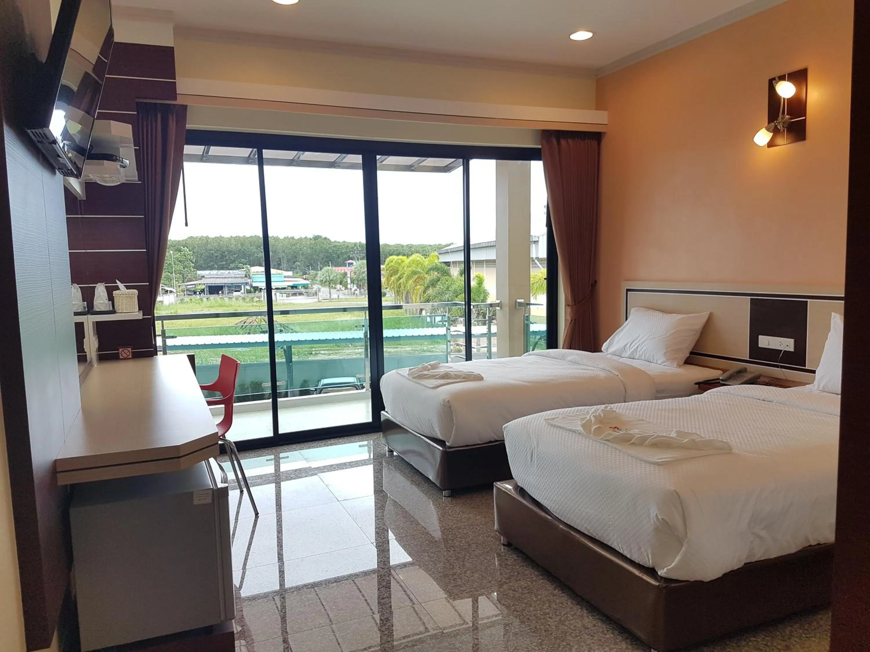 Bed in Smile Resort Thungsong