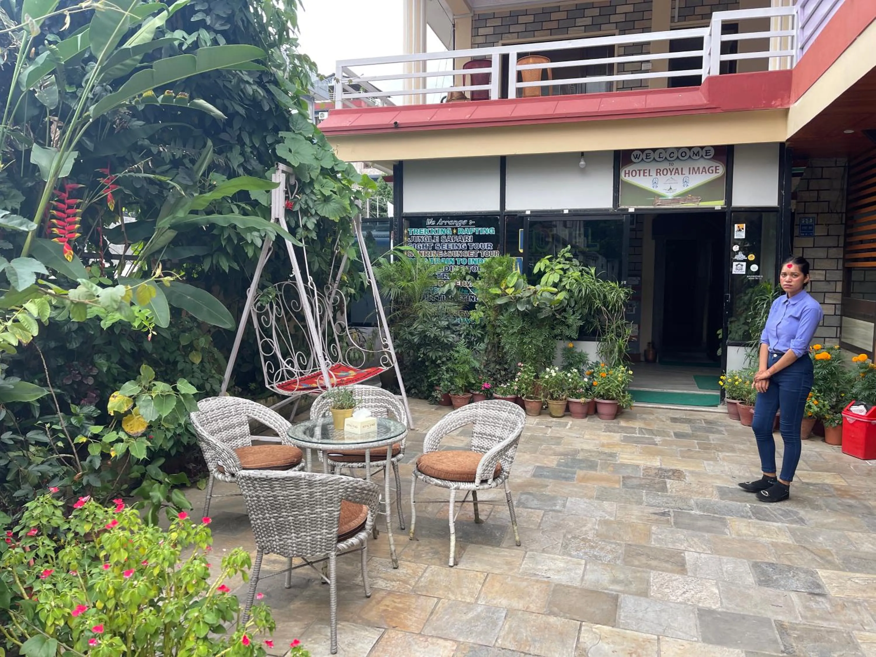 Garden in Hotel Royal Image