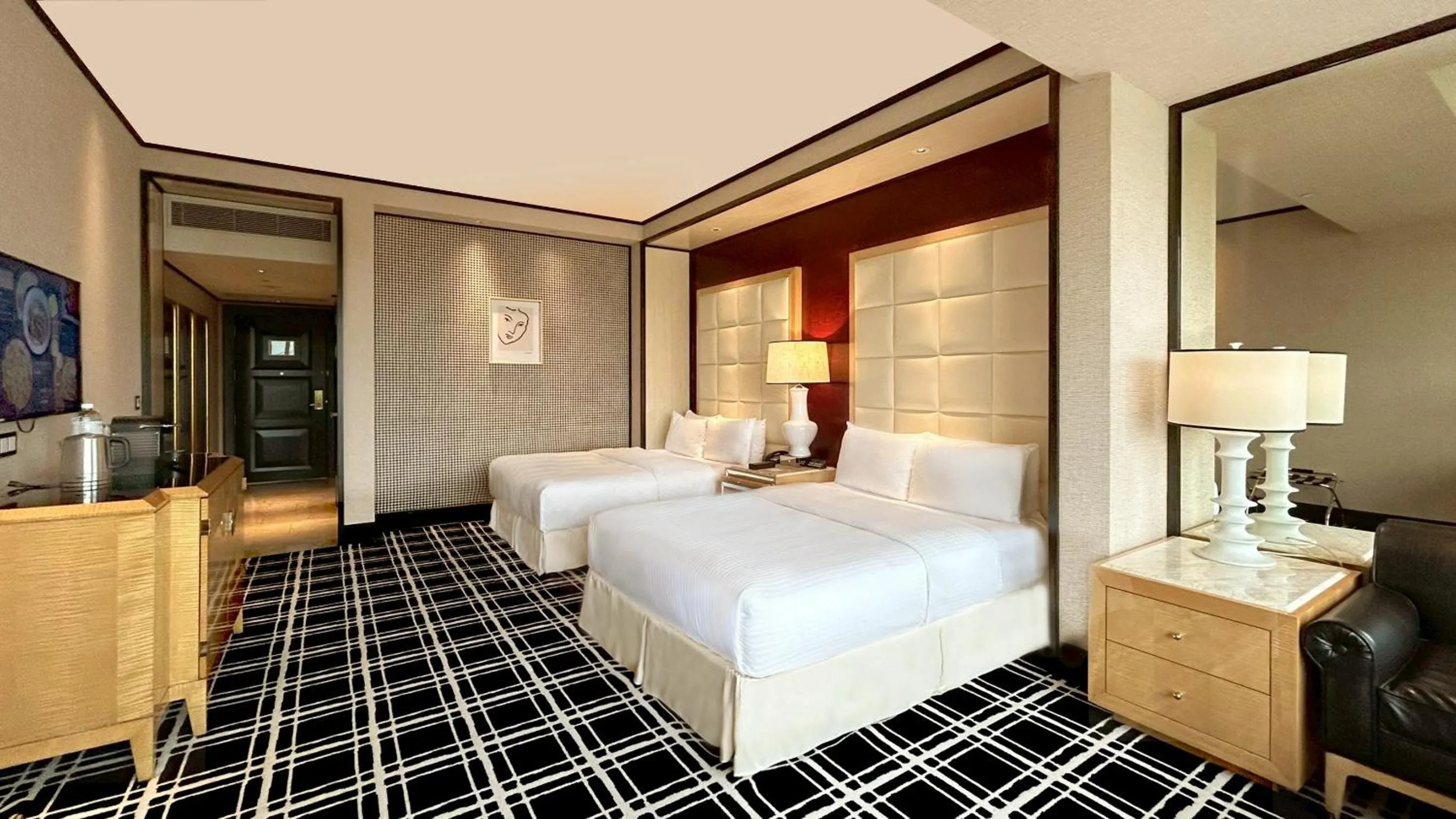 Bed in THE LIN Hotel