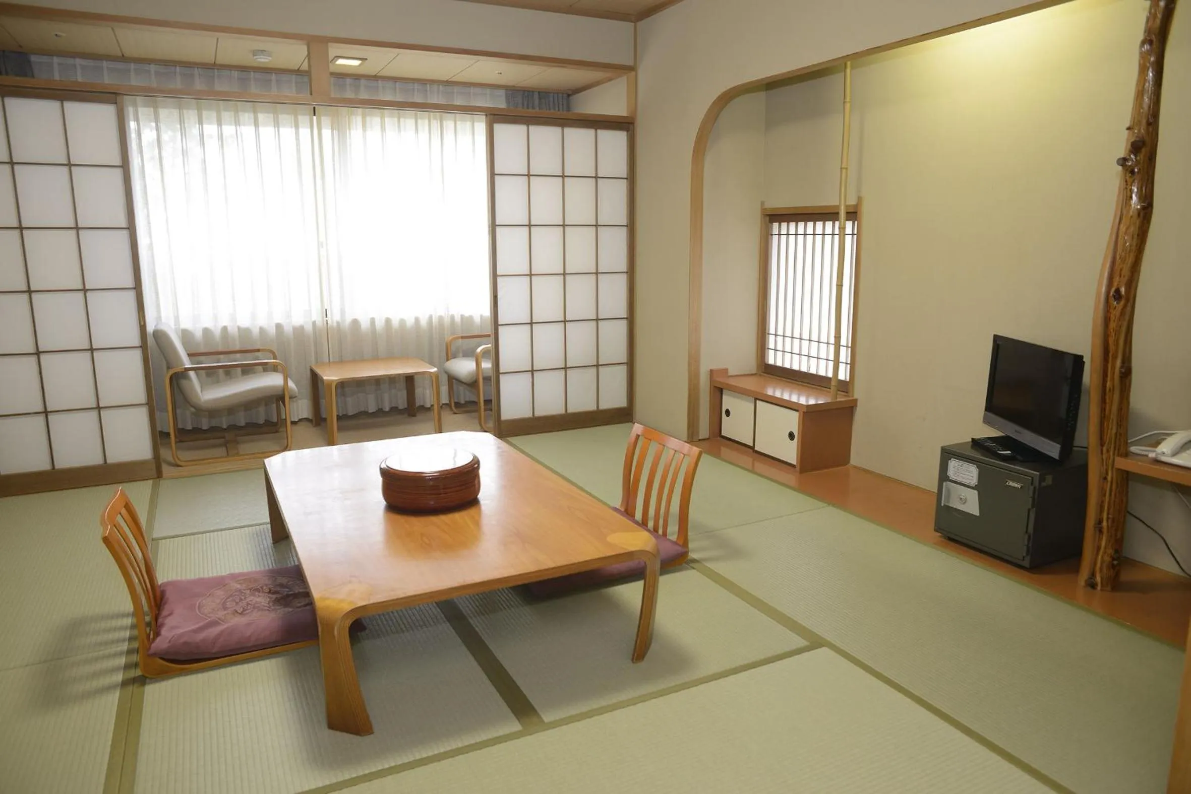 Living room in Miyajima Morinoyado