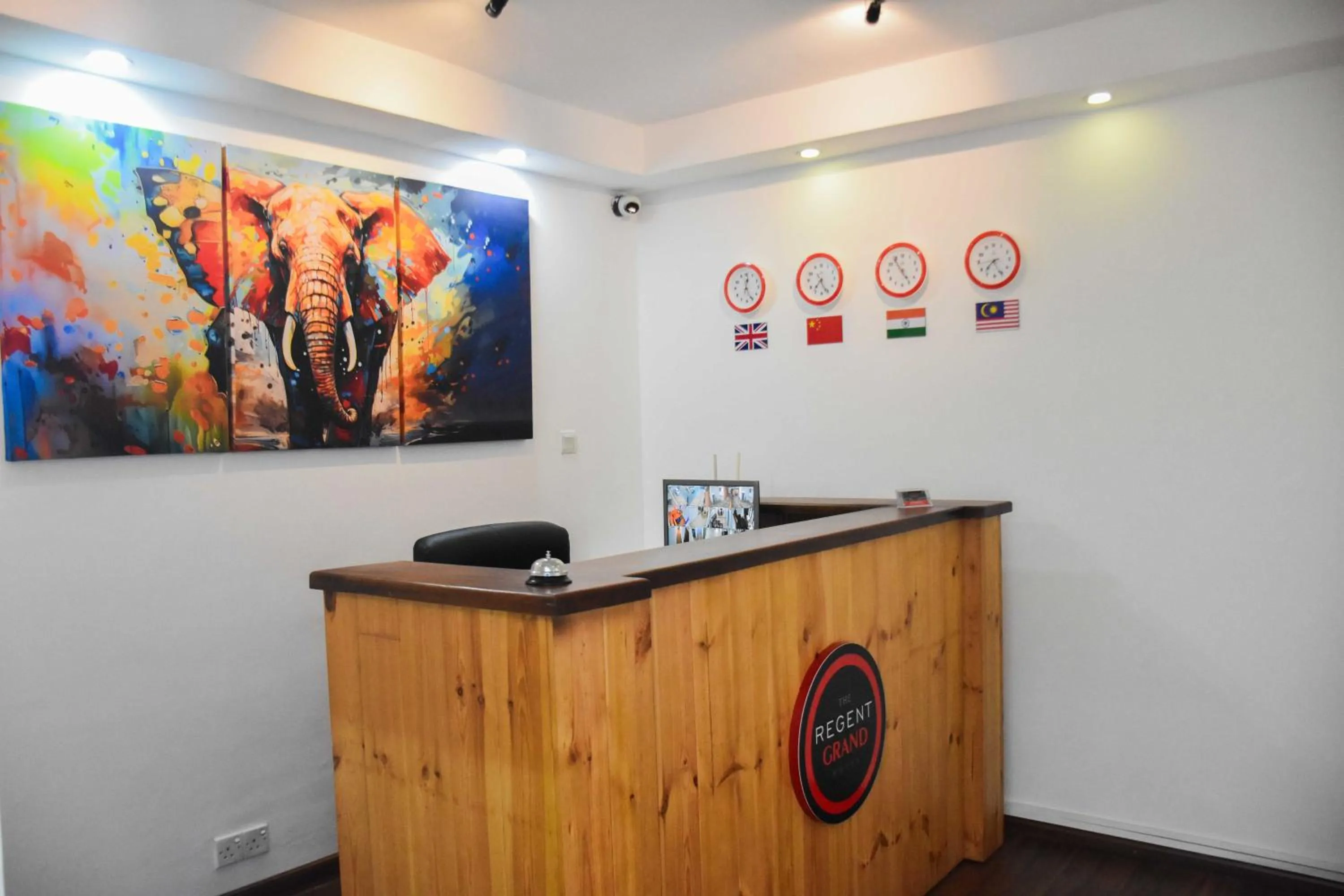 Lobby or reception in The Regent Grand Hotel