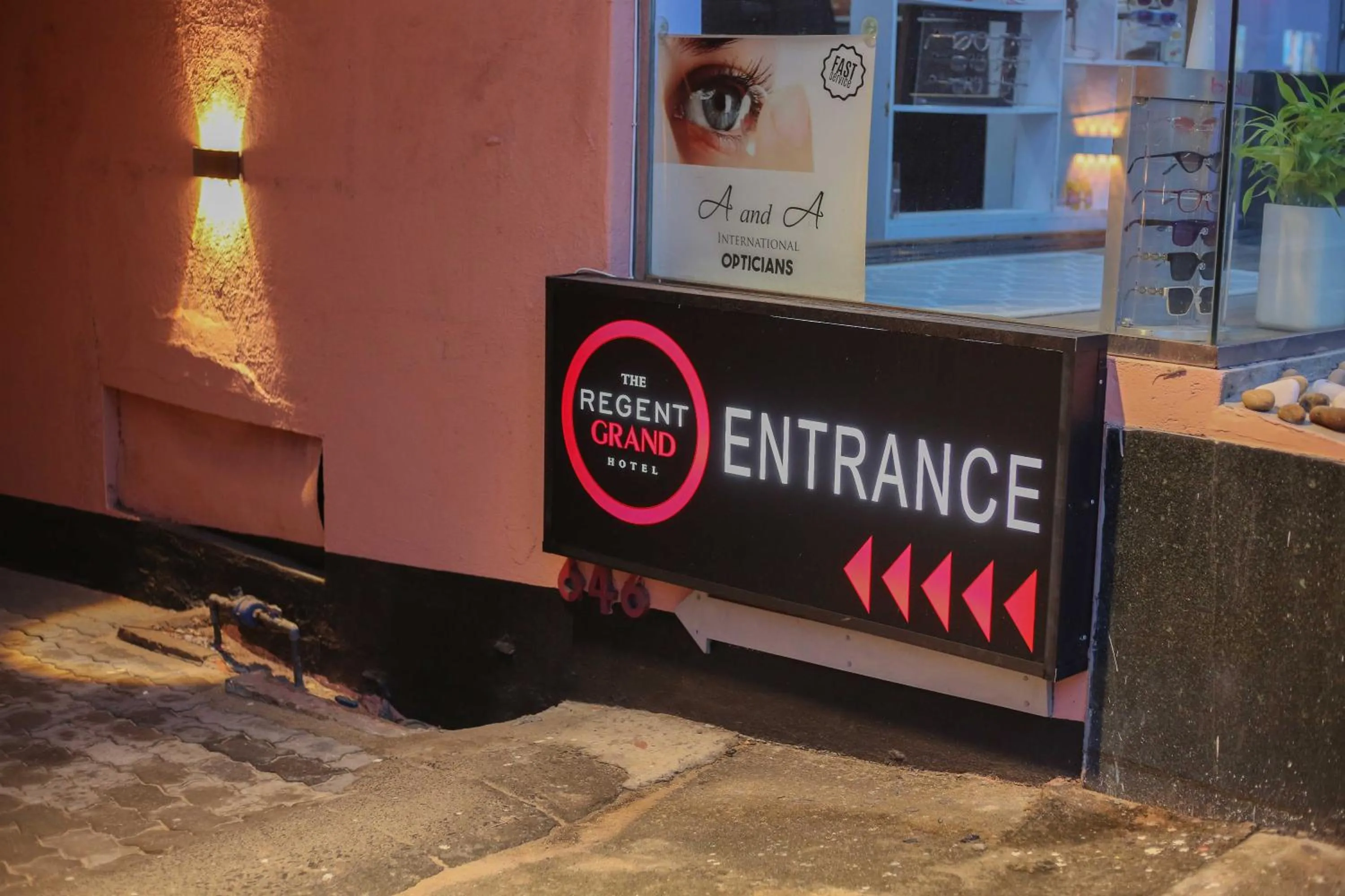 Facade/entrance in The Regent Grand Hotel