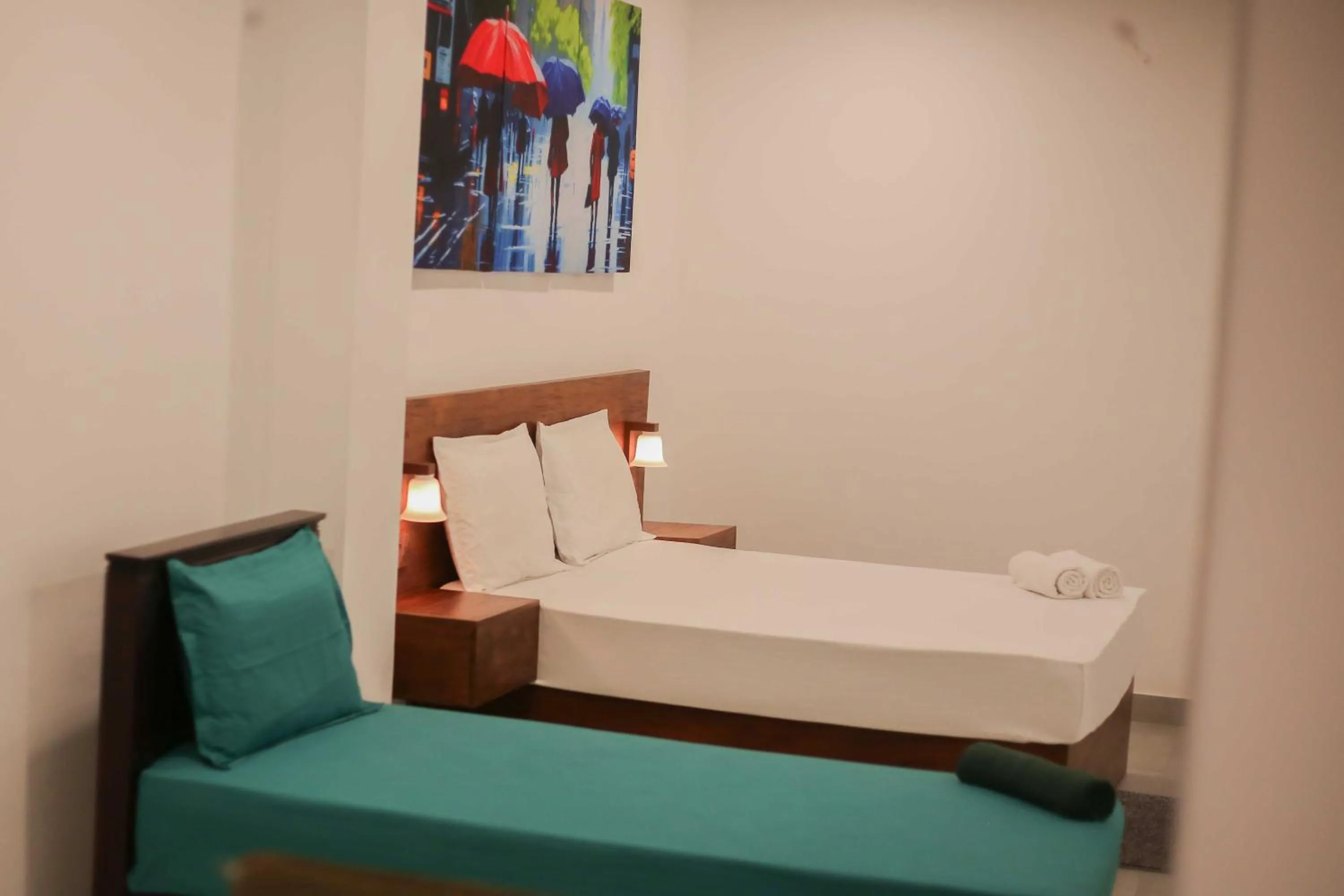 Bed in The Regent Grand Hotel