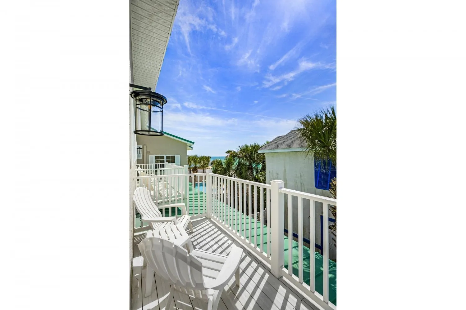 Balcony/Terrace in Island Cottage Inn