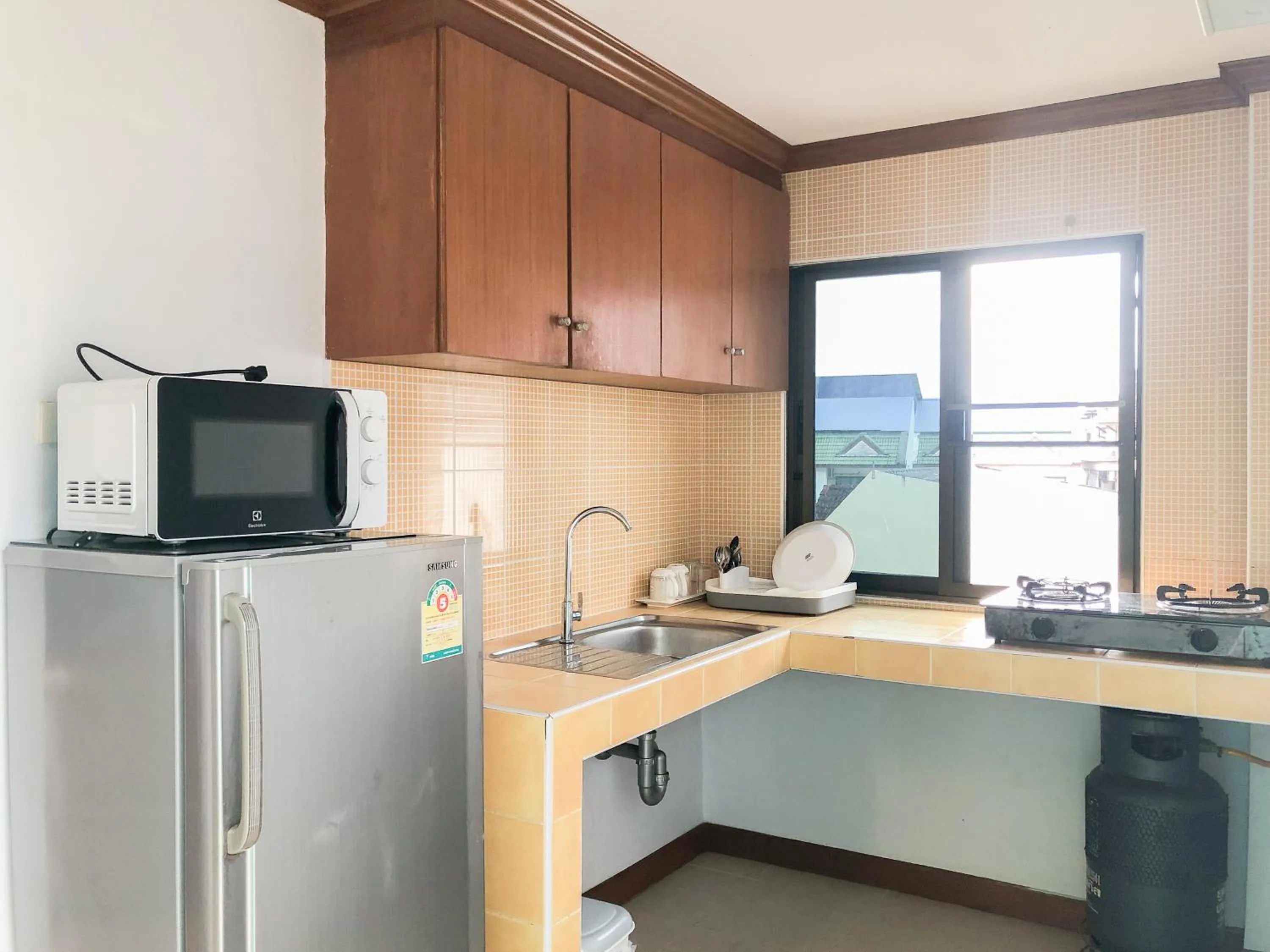 Kitchen or kitchenette in RK Guesthouse