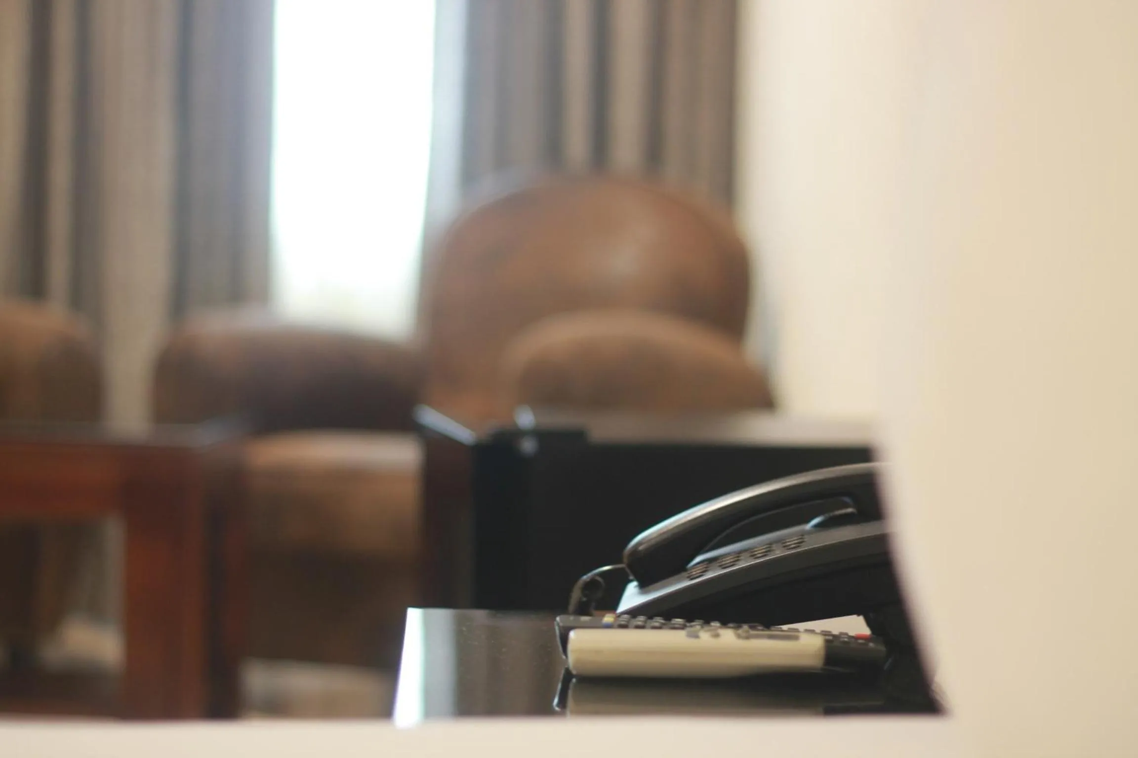 Seating area in Airport View Hotel