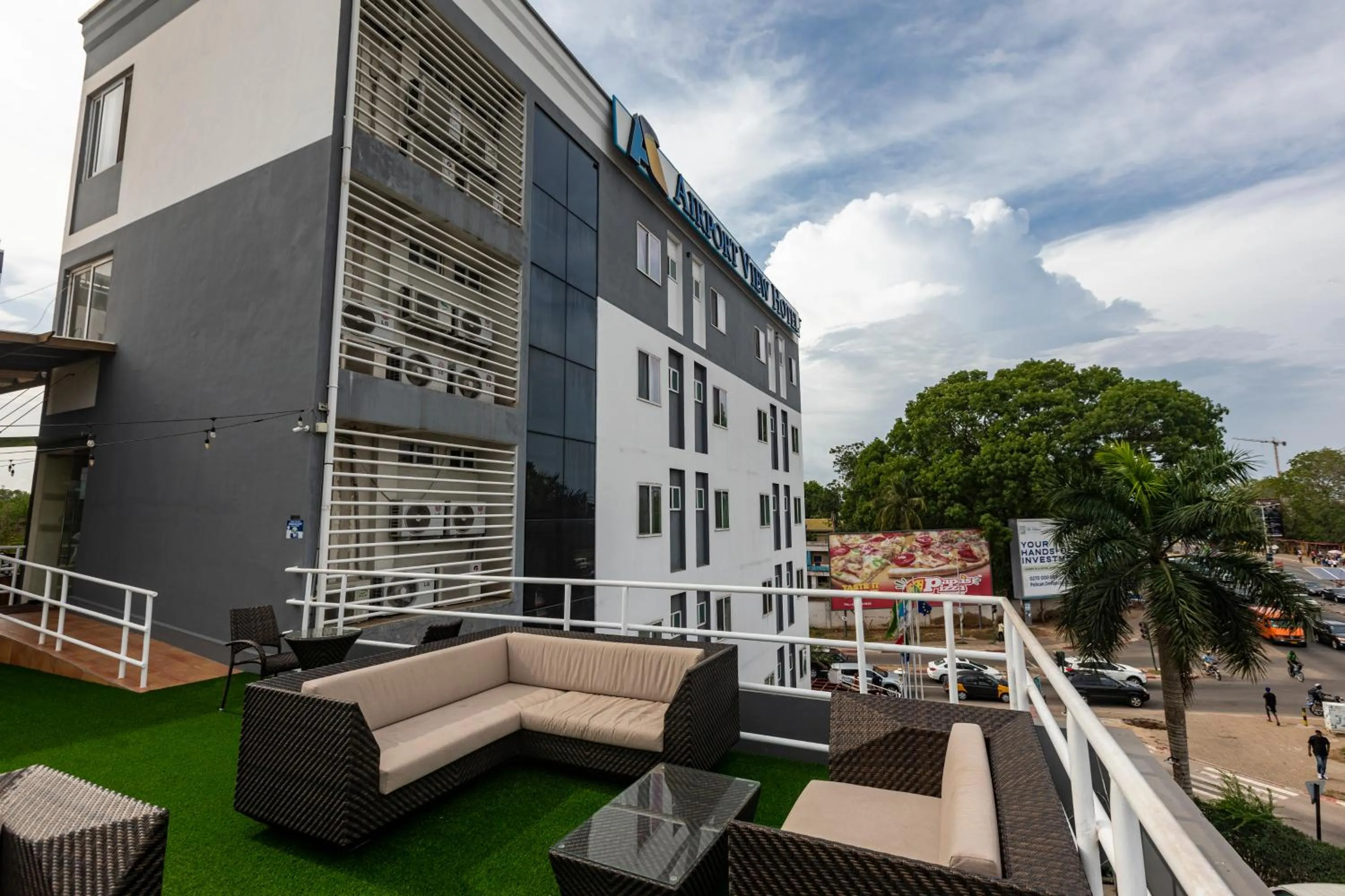 Property building in Airport View Hotel