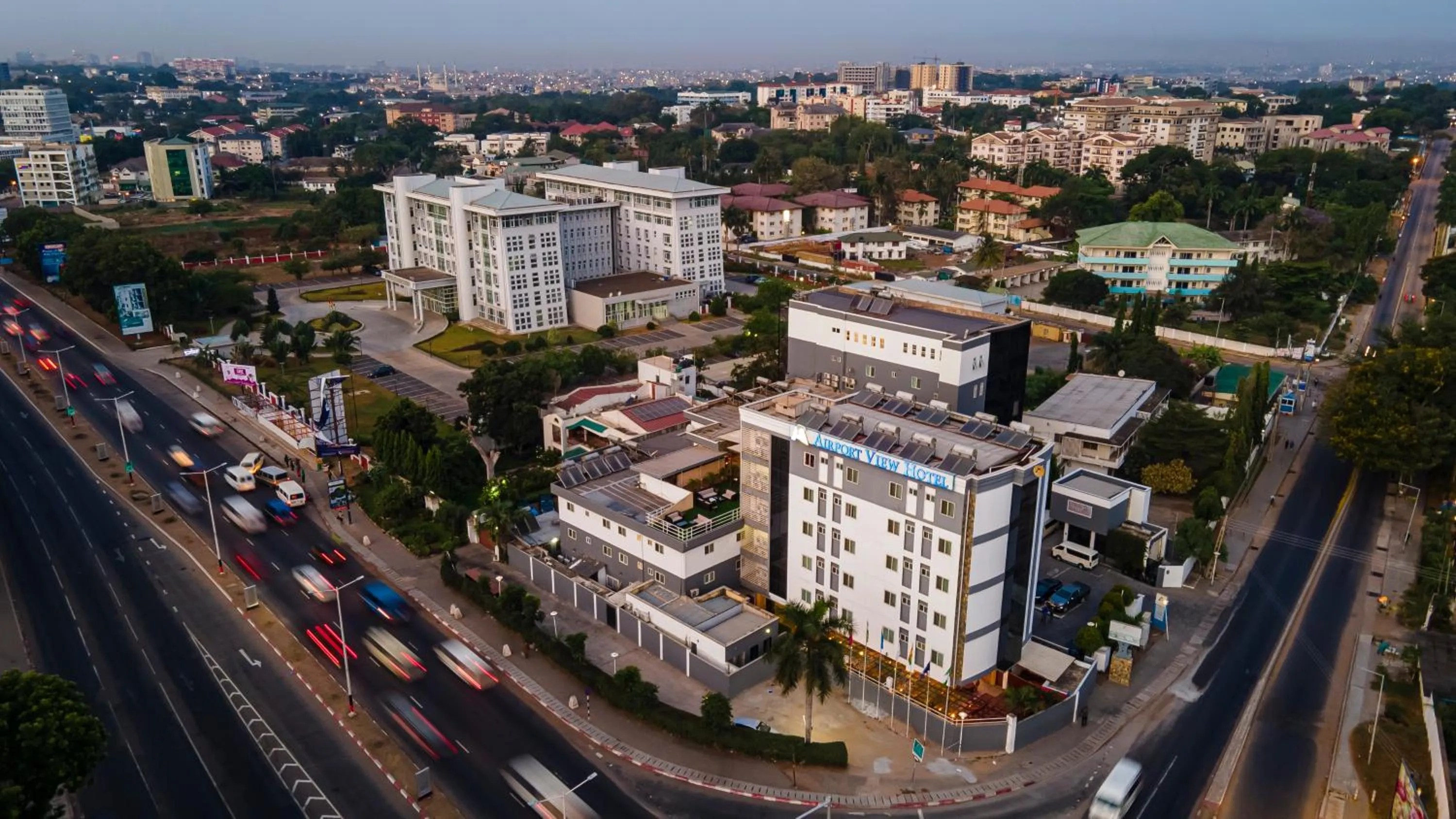 Property building in Airport View Hotel