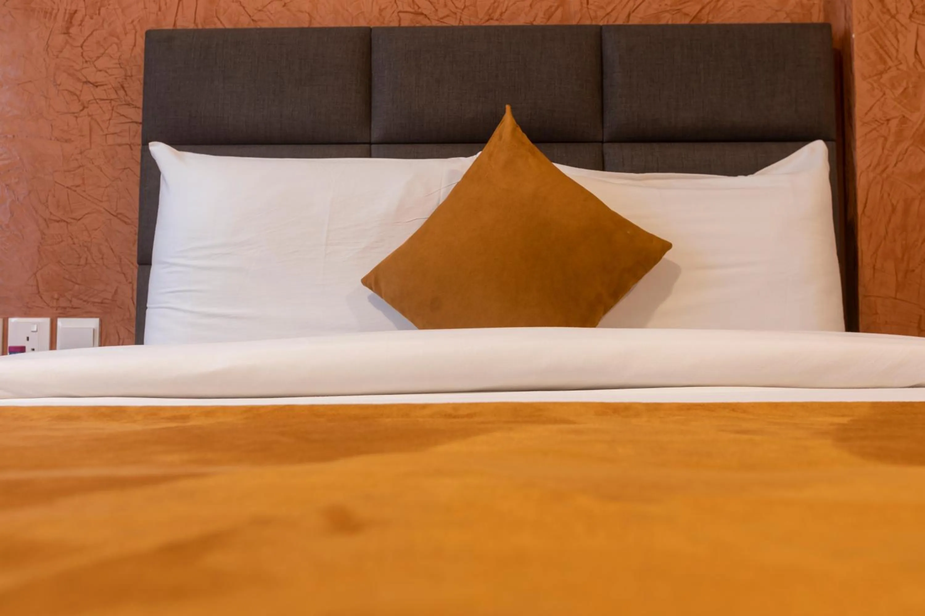 Bed in Airport View Hotel