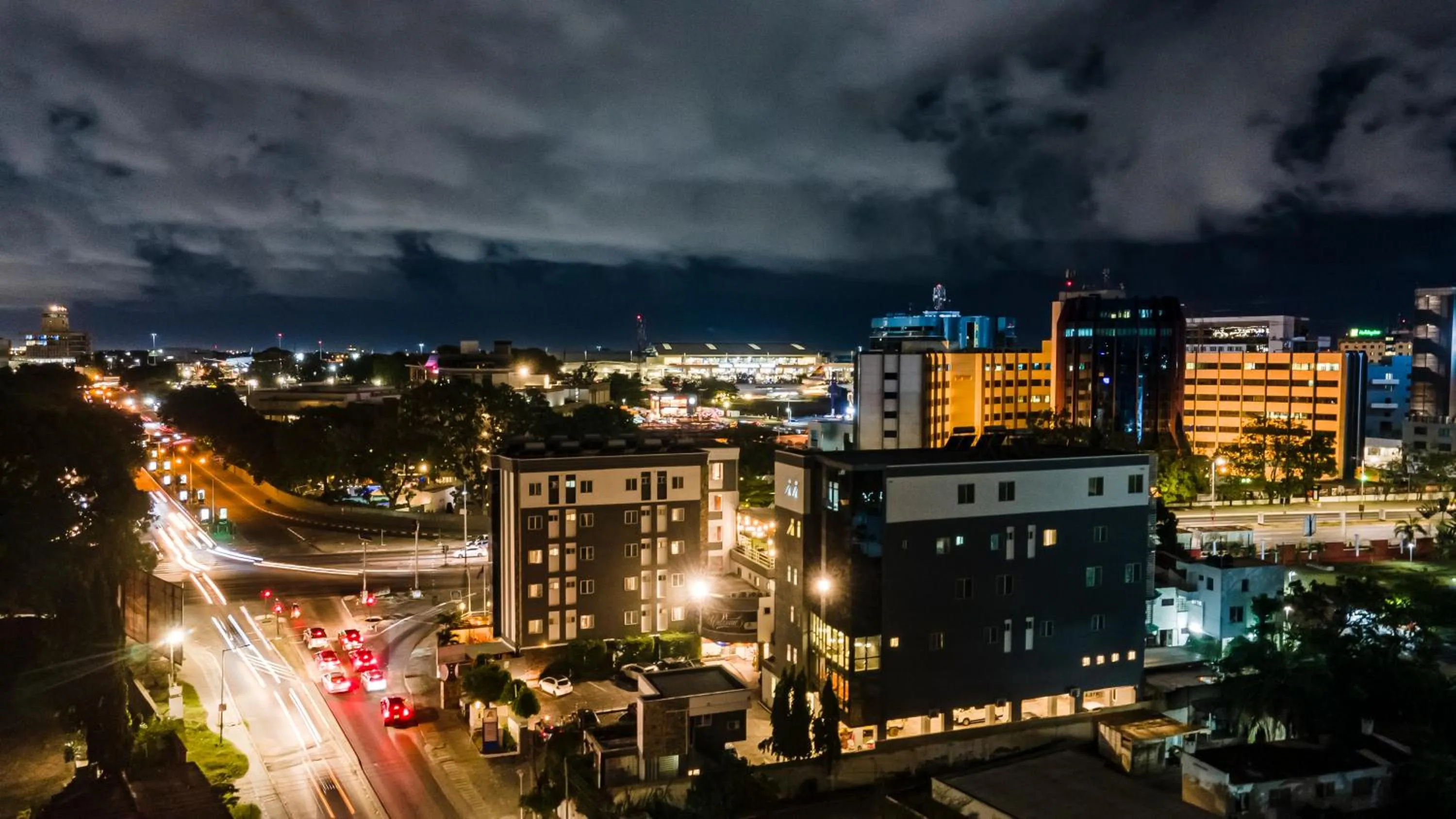 Property building in Airport View Hotel