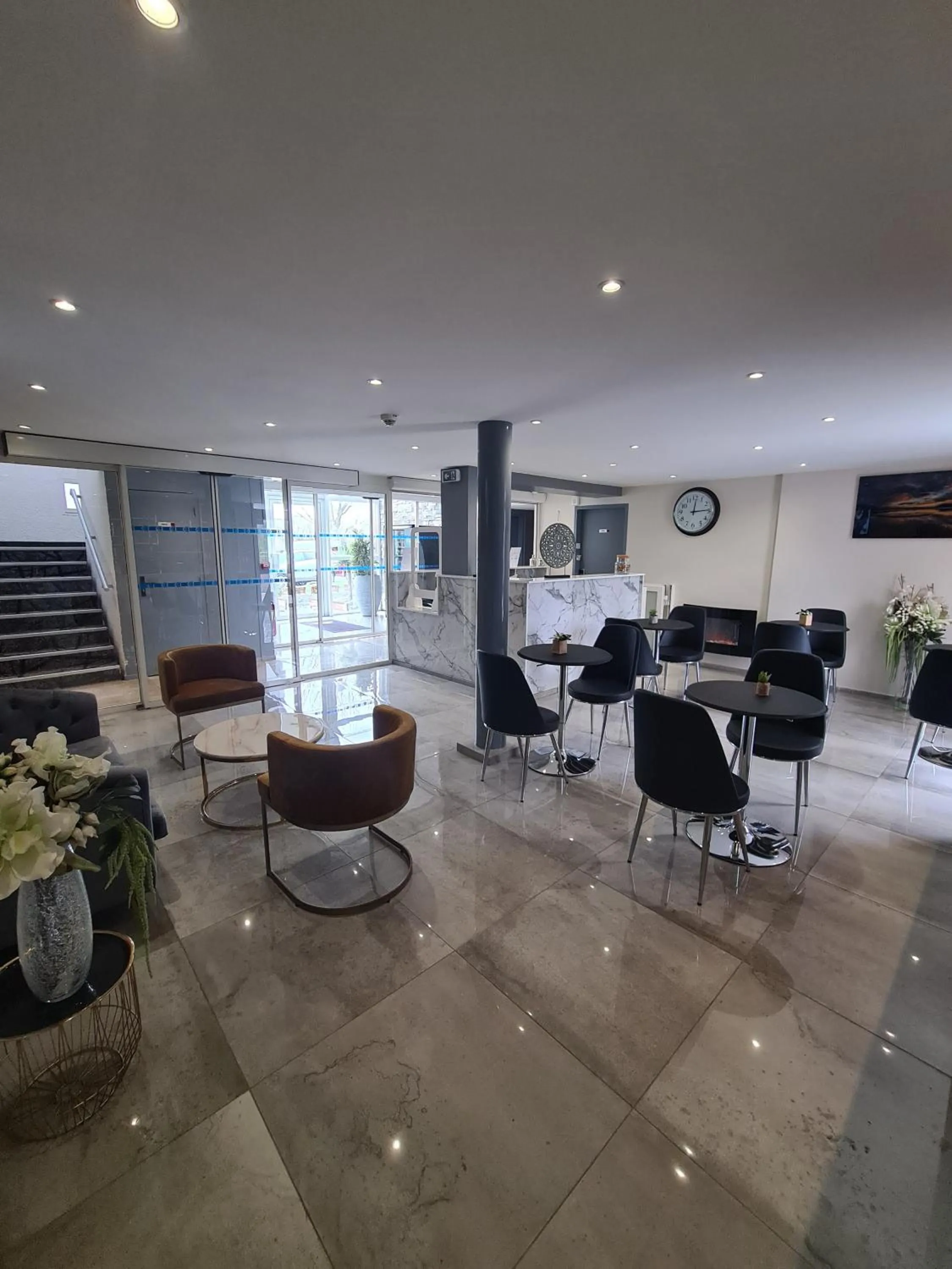 Lobby or reception in Hotel Les Beaux Soleils