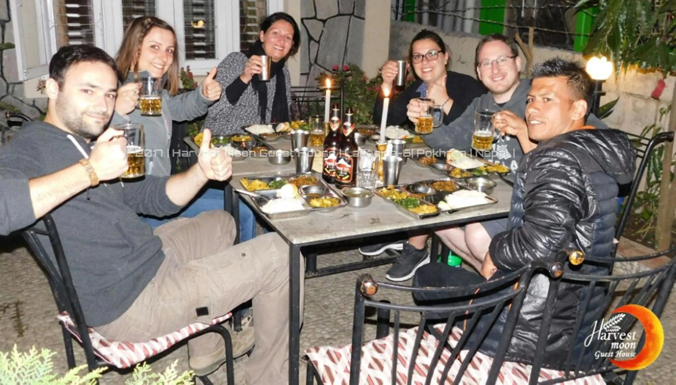 People in Harvest Moon Guest House