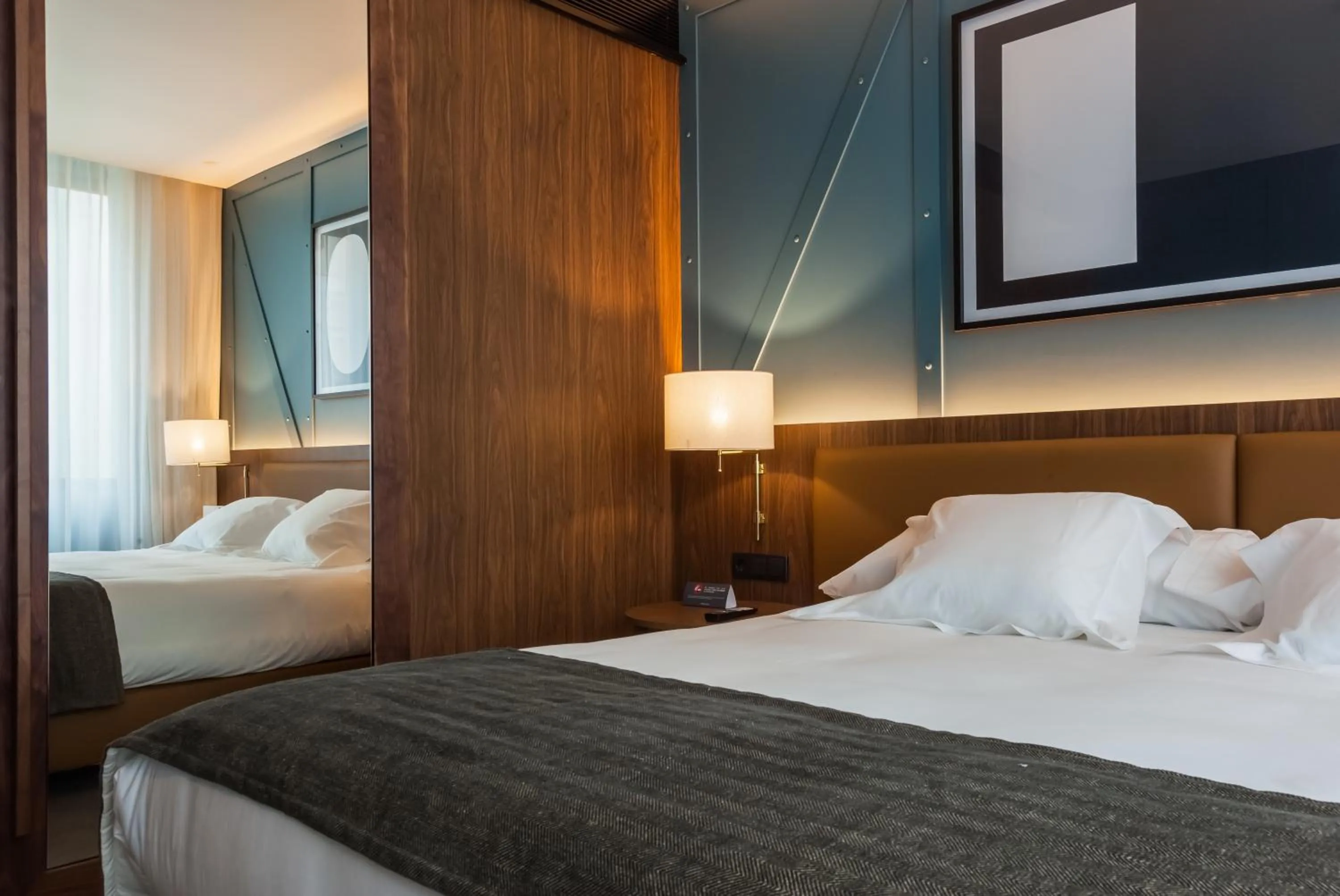 Bedroom, Bed in Vincci Porto