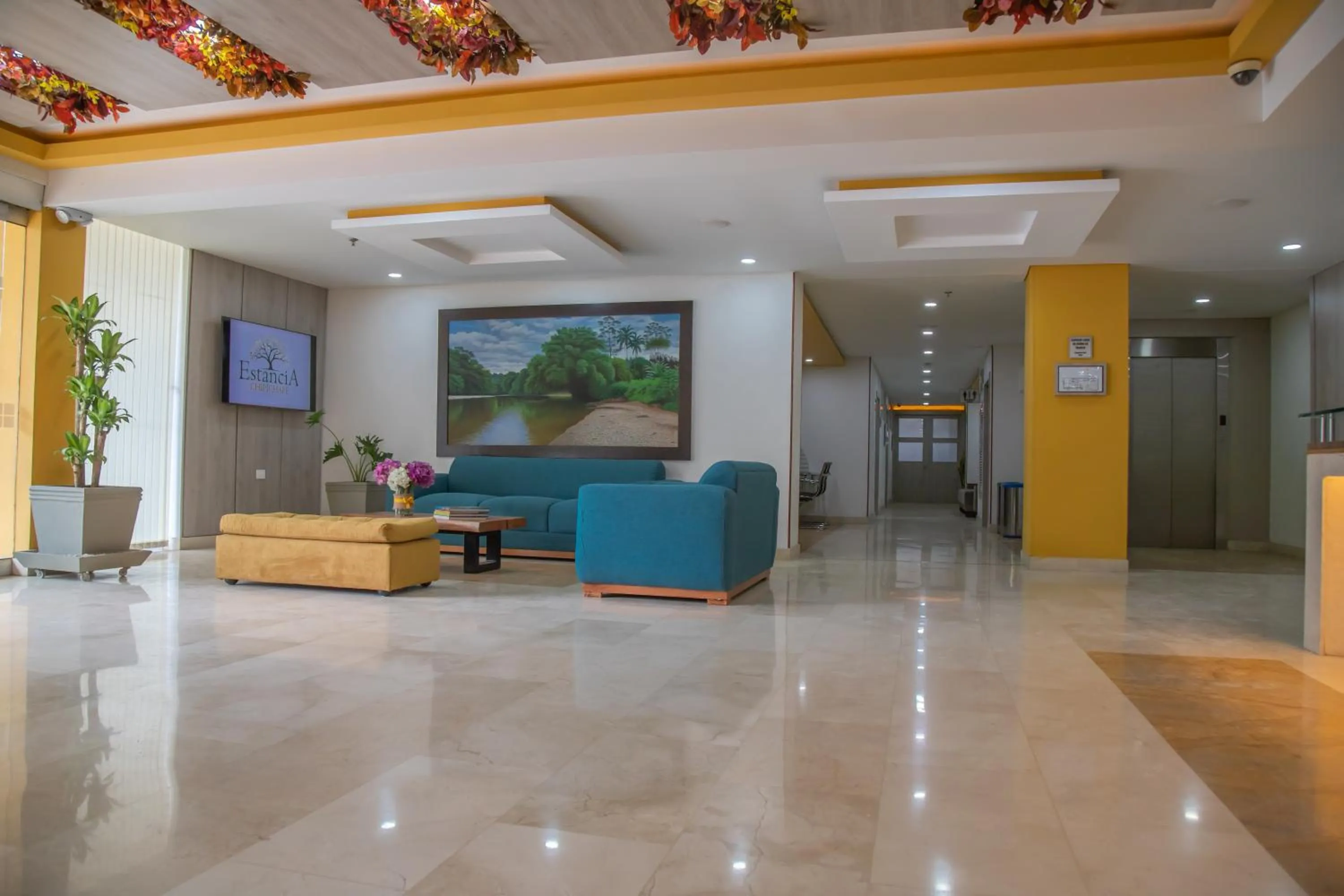 Lobby or reception in Hotel Estancia Chipichape Cali