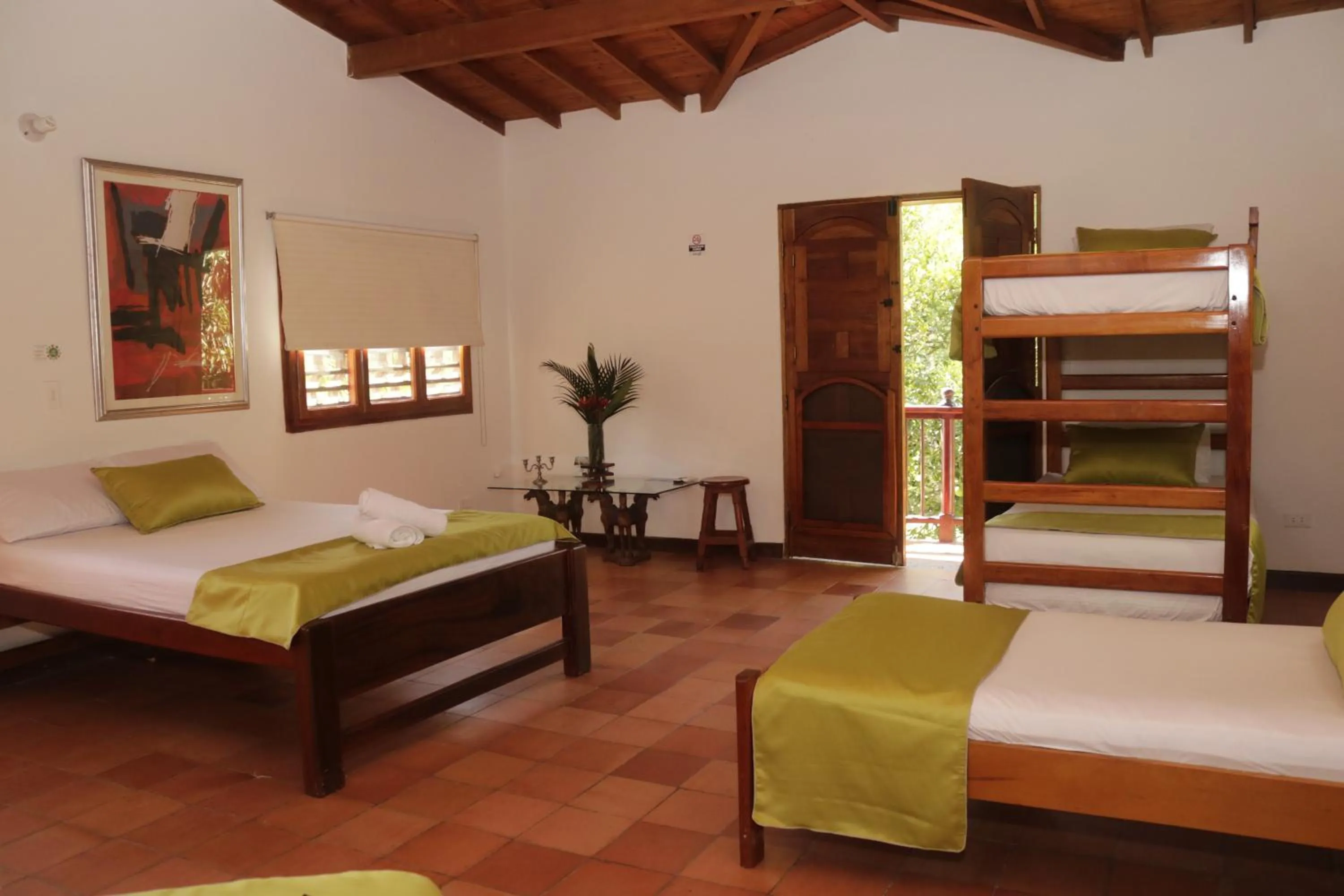 Photo of the whole room, Bed in Finca Hotel La Estancia