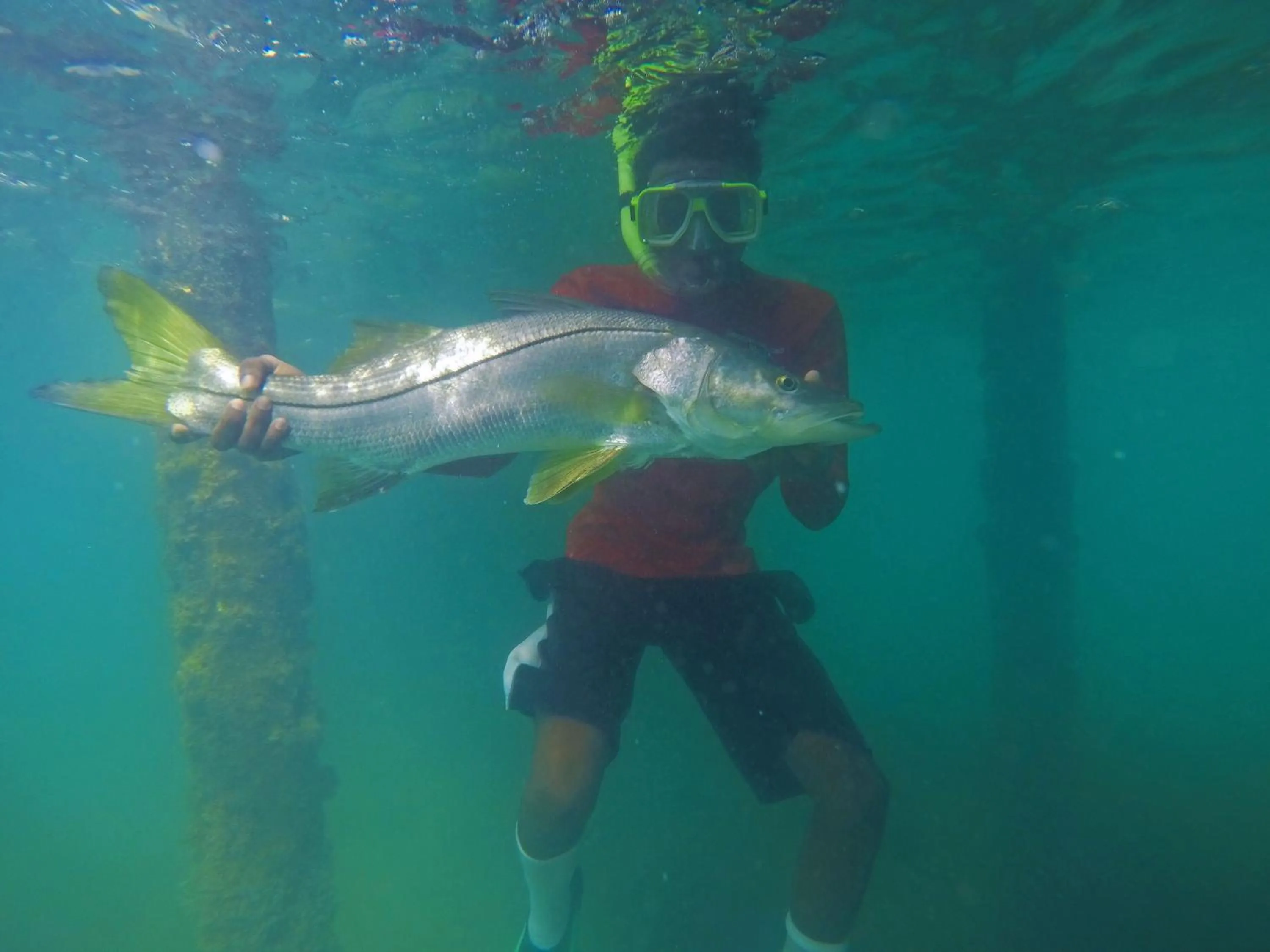 Fishing in Palmento Grove Garifuna Eco-Cultural & Healing Institute