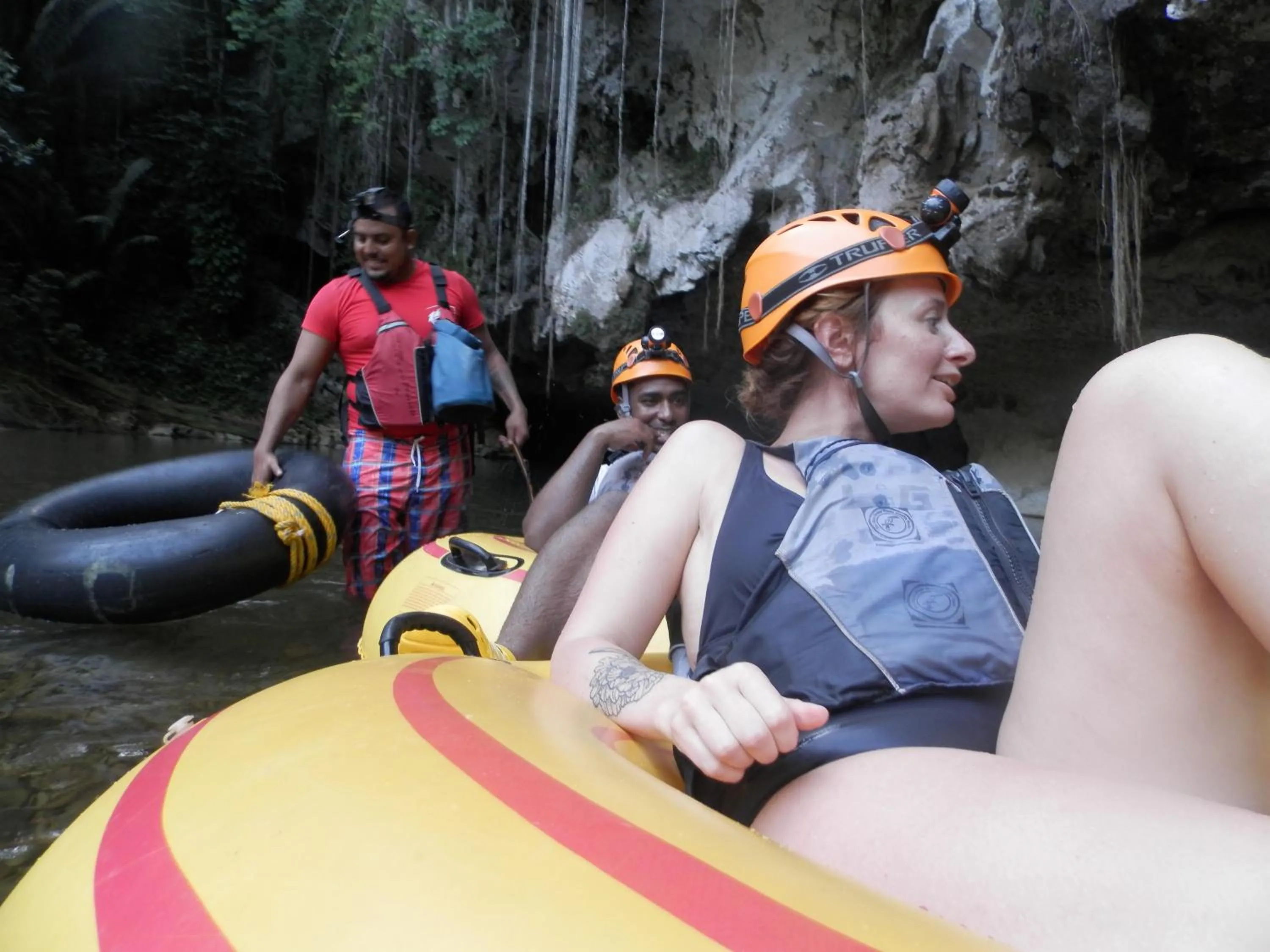 Canoeing in Palmento Grove Garifuna Eco-Cultural & Healing Institute