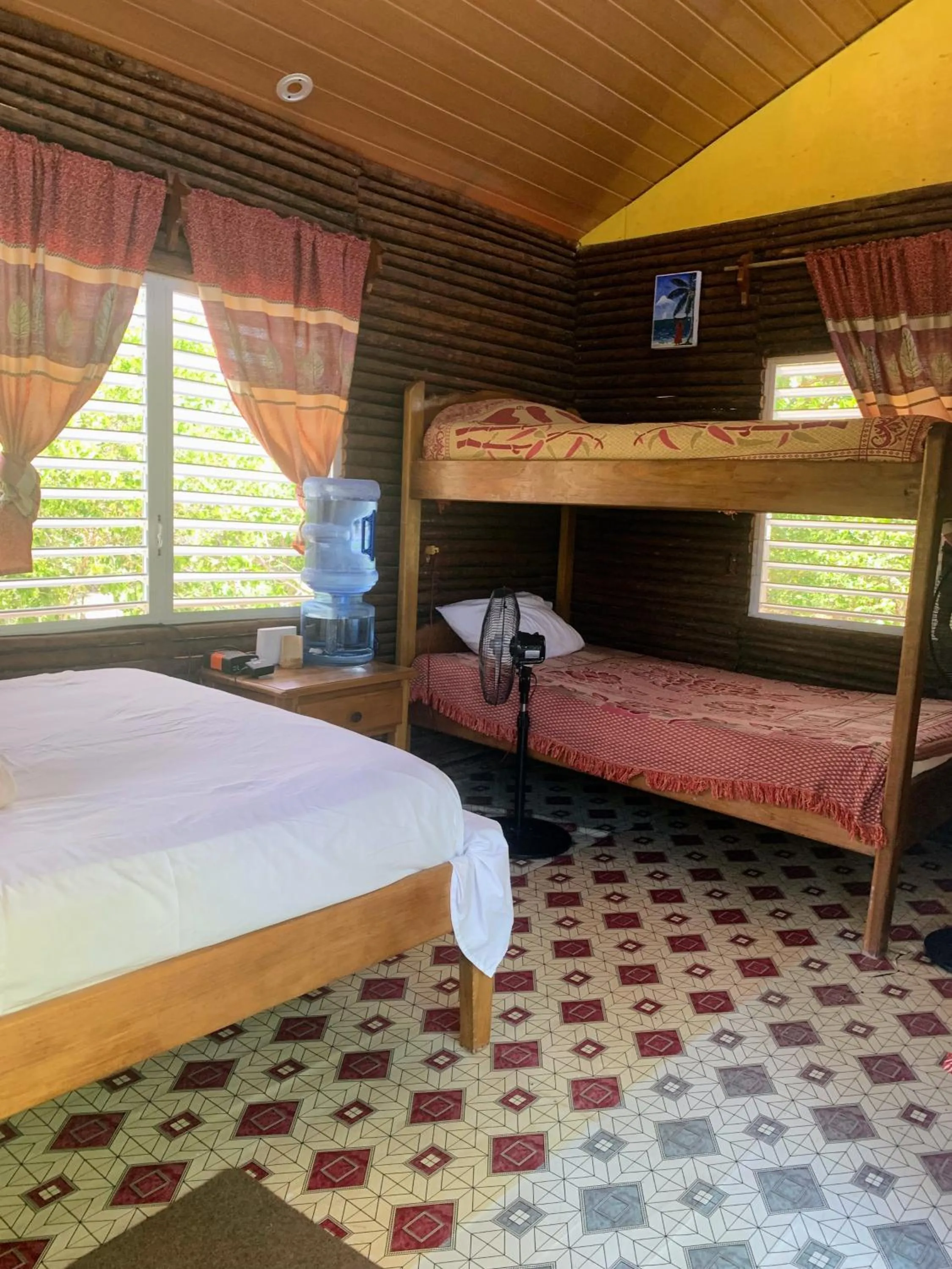 Bed in Palmento Grove Garifuna Eco-Cultural & Healing Institute