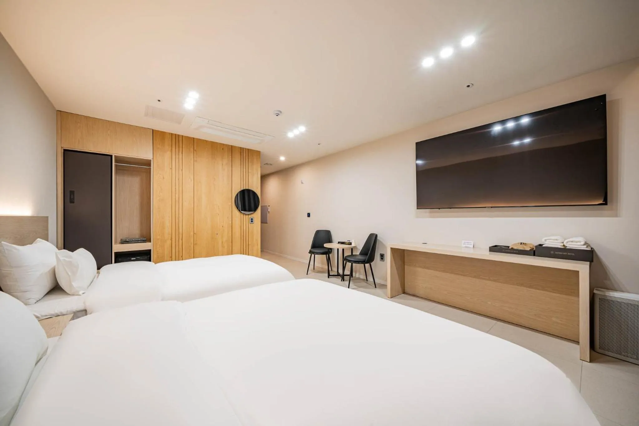 Bed in Mokpo Brown Dot Hotel Namak