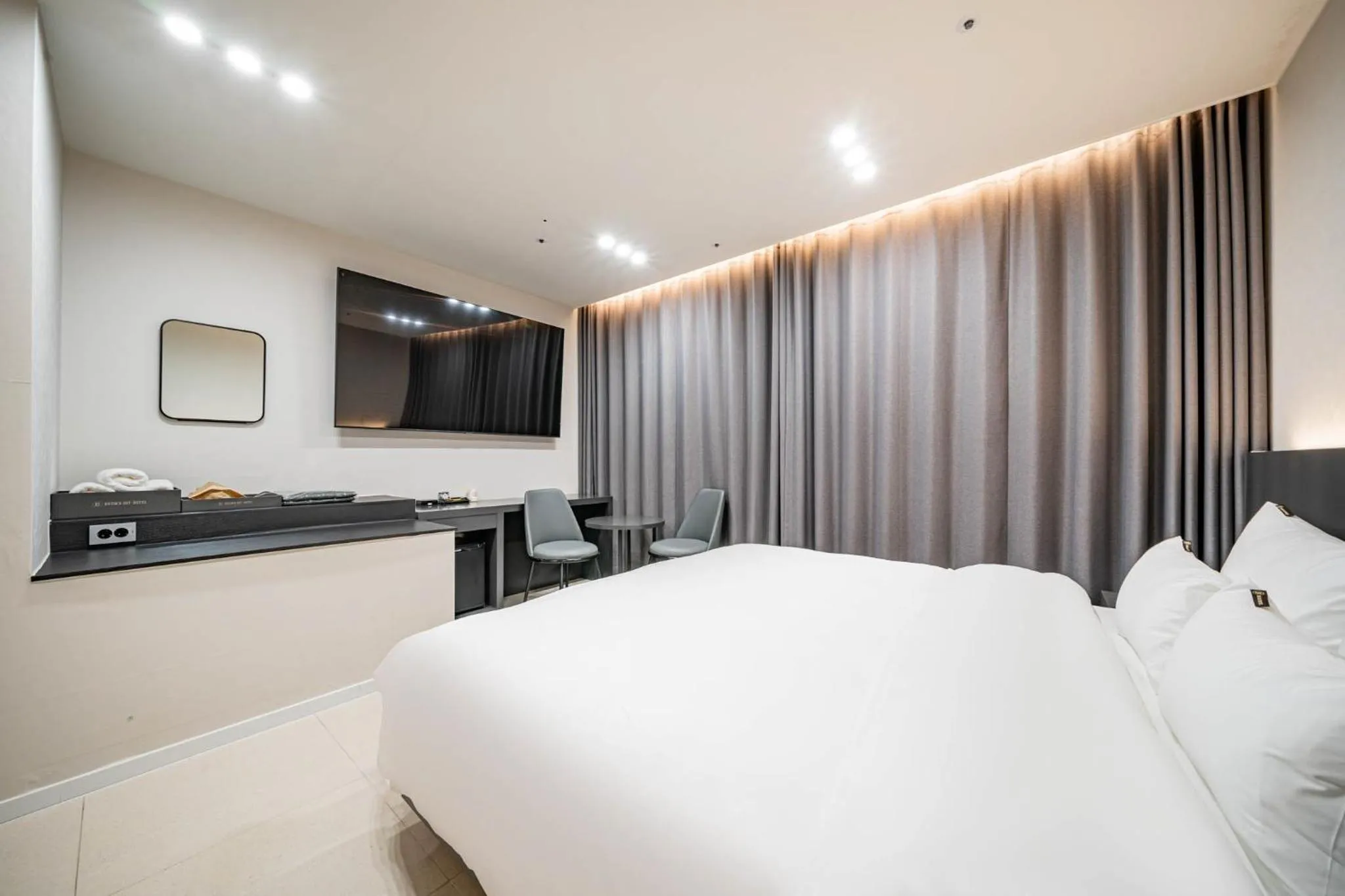 Bed in Mokpo Brown Dot Hotel Namak