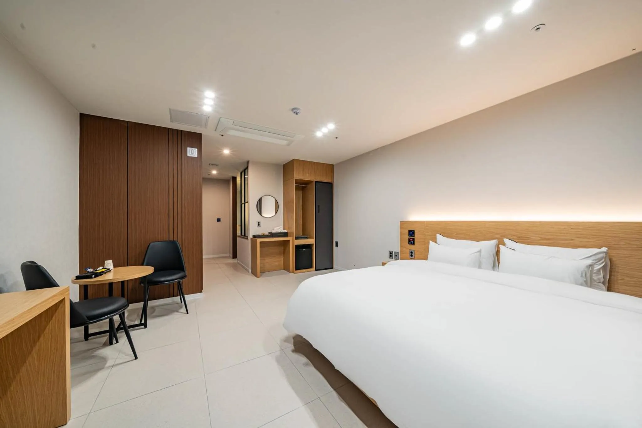 Bed in Mokpo Brown Dot Hotel Namak
