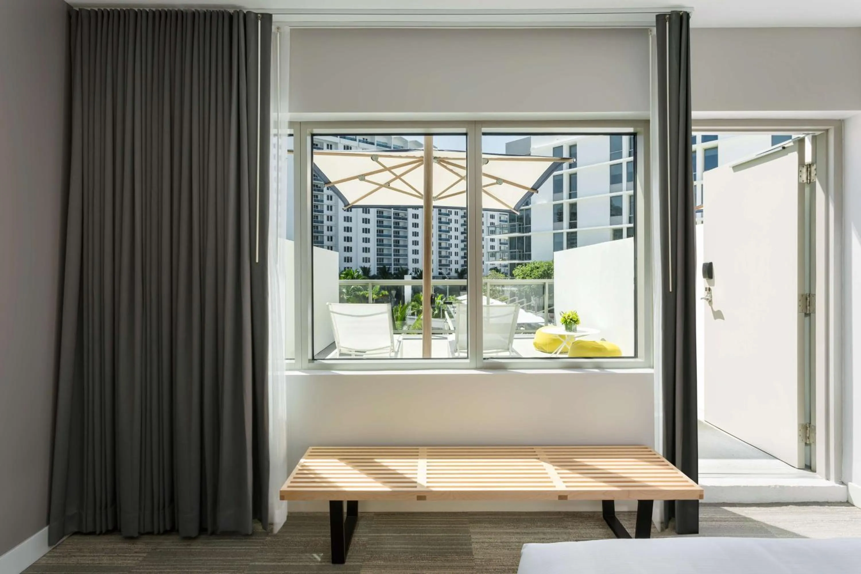 Living room in The Gates Hotel South Beach