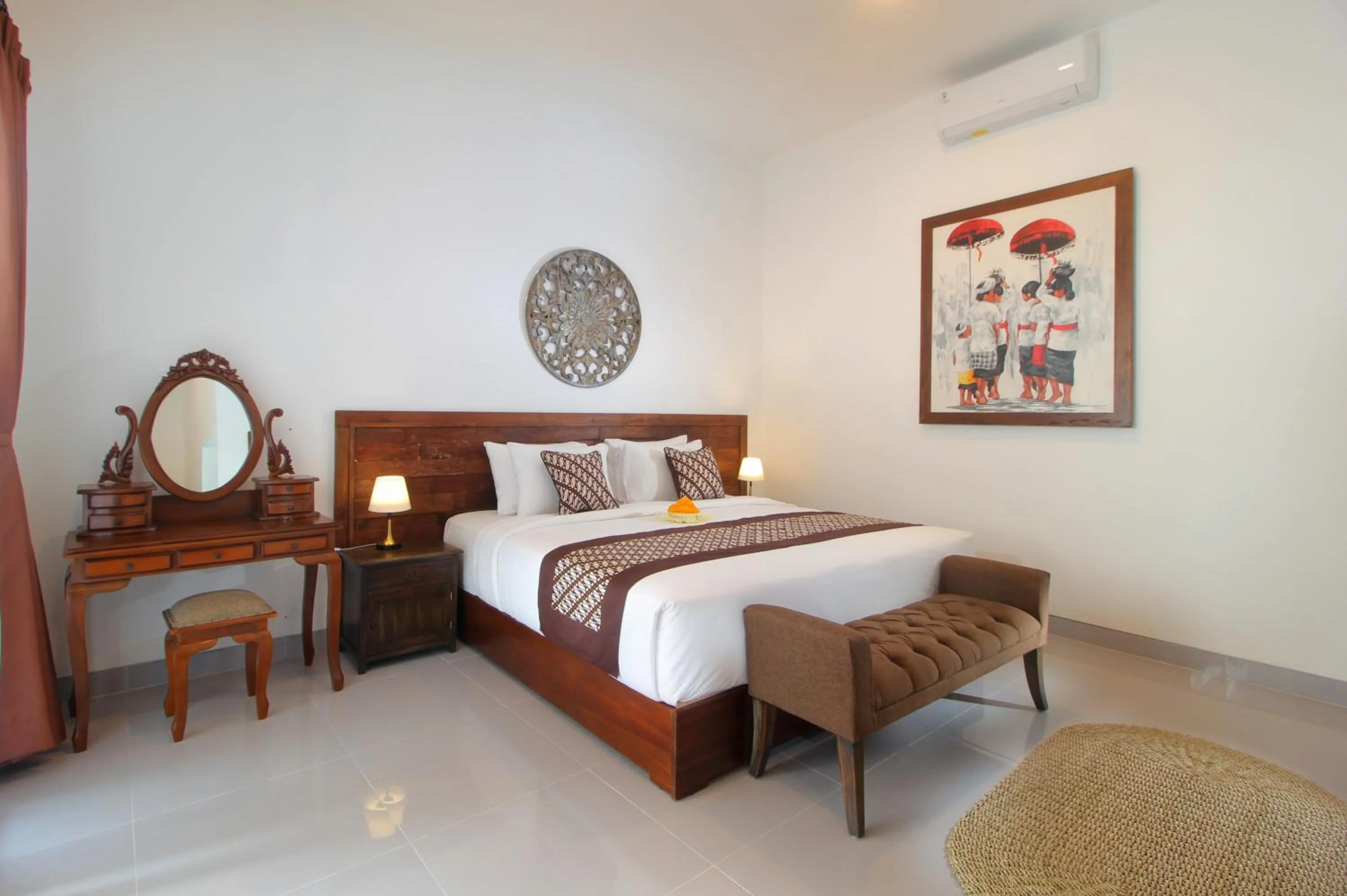 Bed in Bougainvillea Villa Seminyak by Parigata
