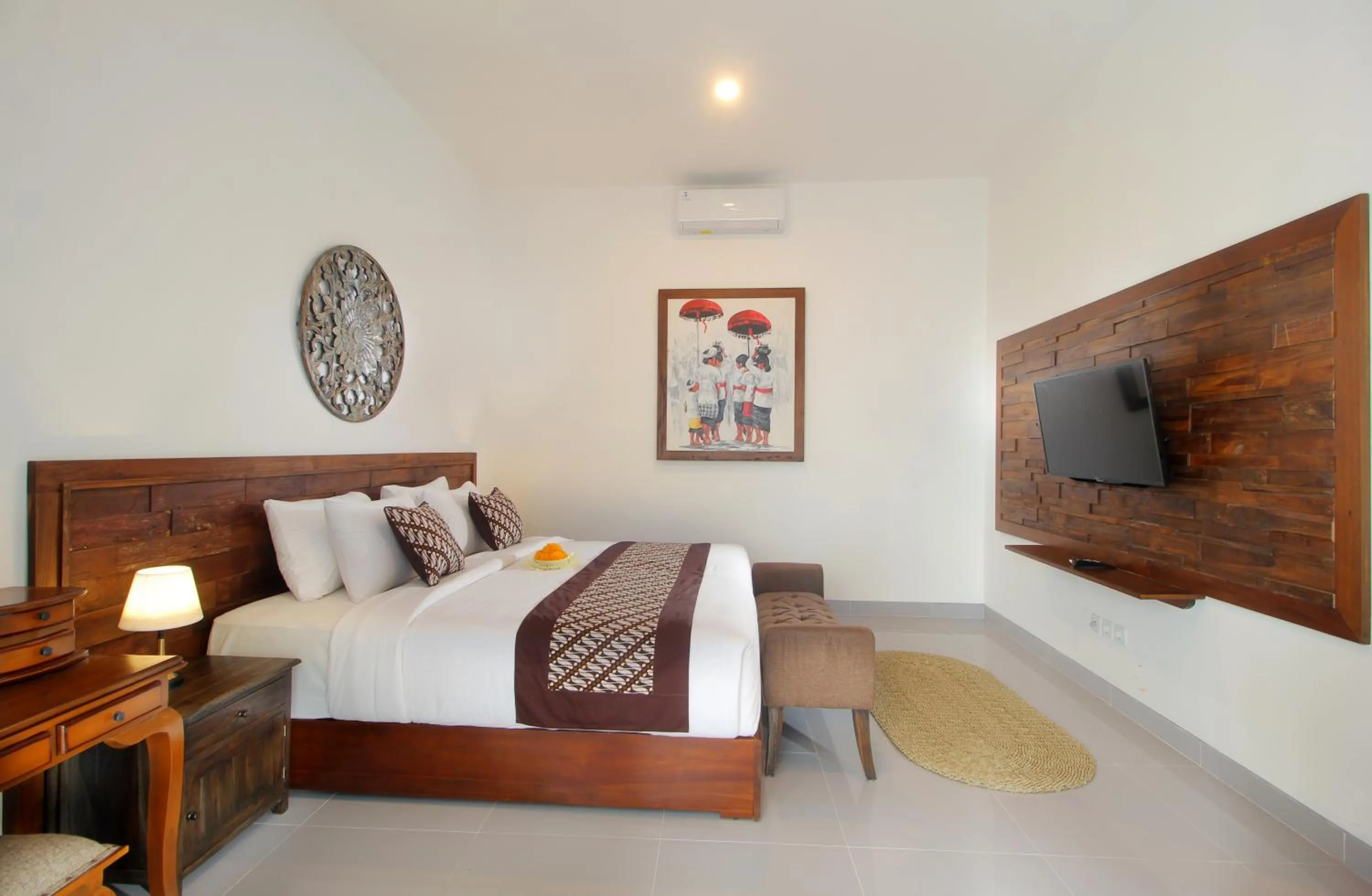 Bed in Bougainvillea Villa Seminyak by Parigata