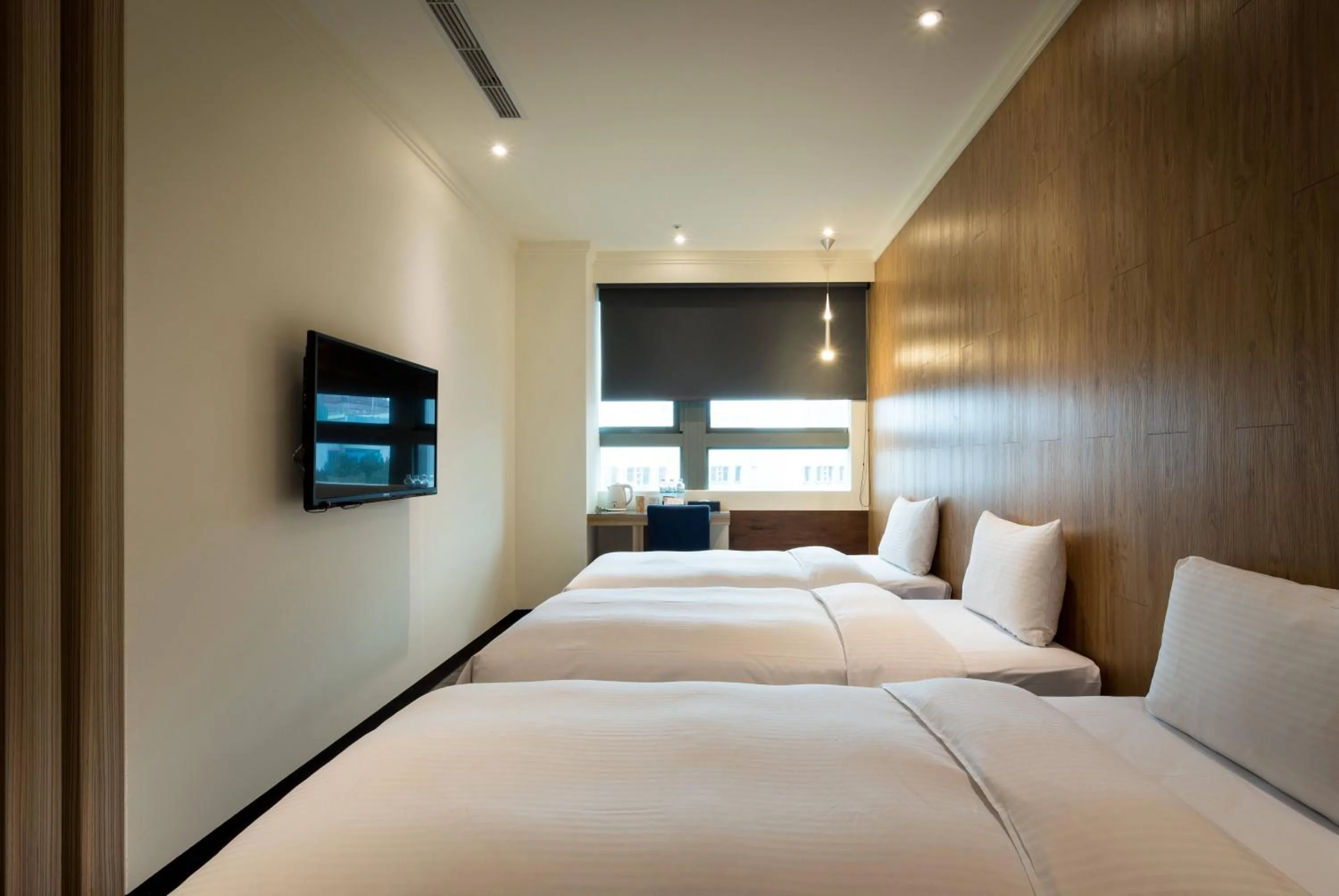 Bed in Merryday Hotel Banqiao