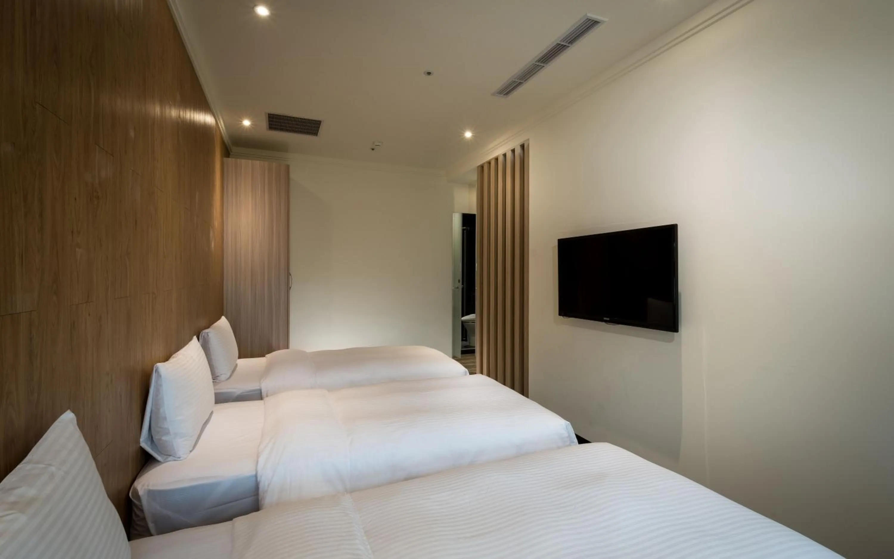 Bed in Merryday Hotel Banqiao