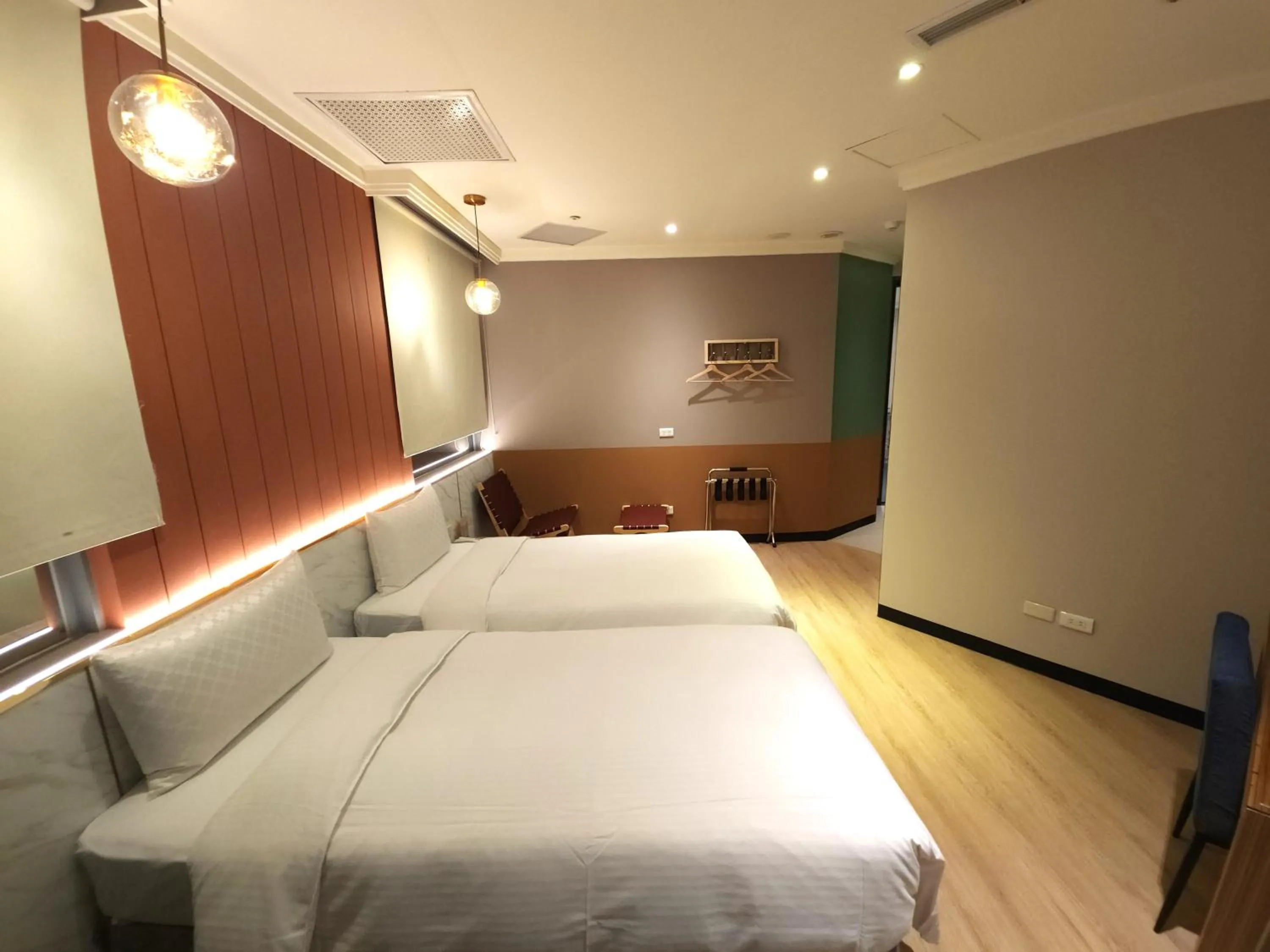 Bed in Merryday Hotel Banqiao
