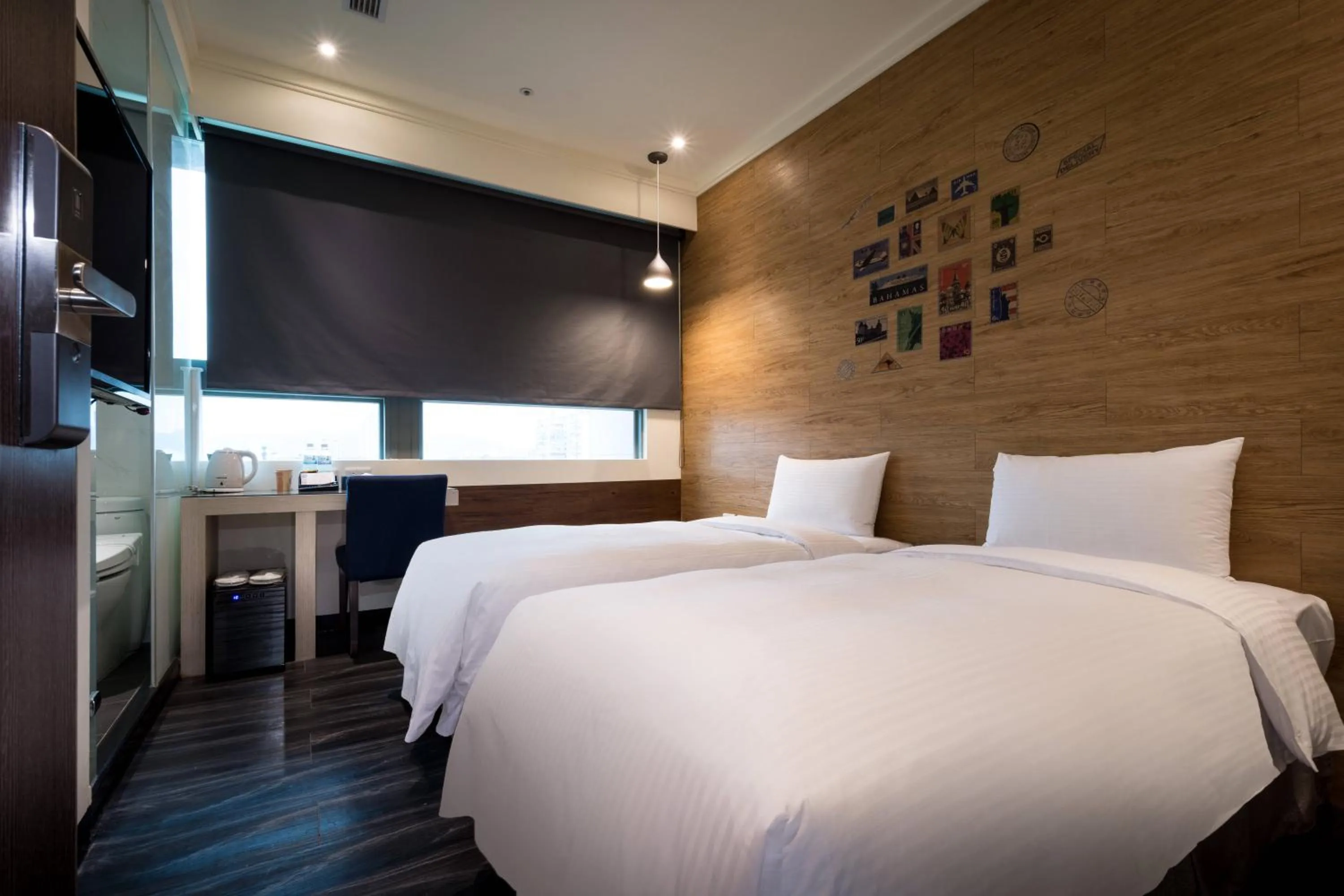 Bed in Merryday Hotel Banqiao