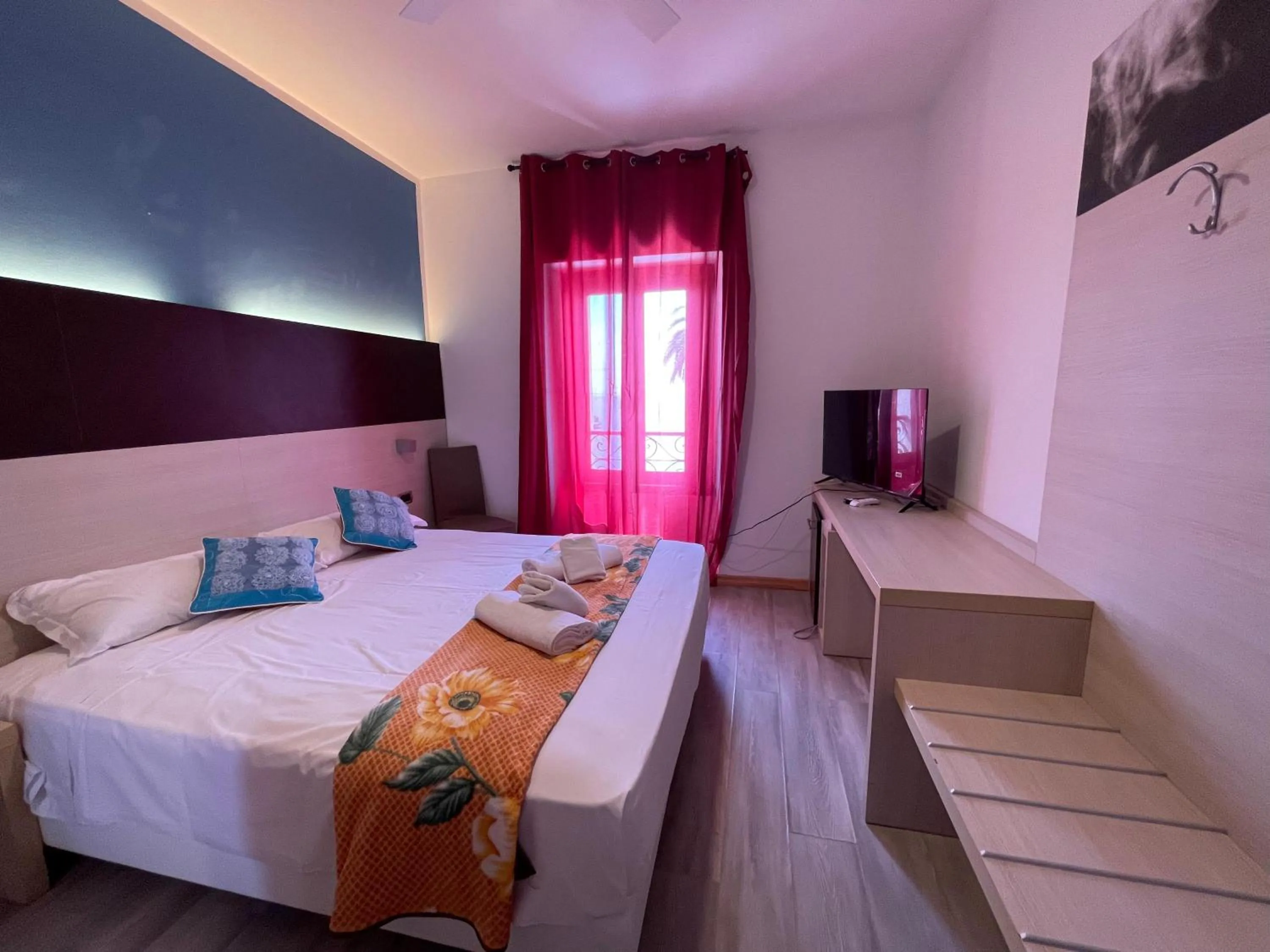 Bed in Hotel & Restaurant San Marco AB