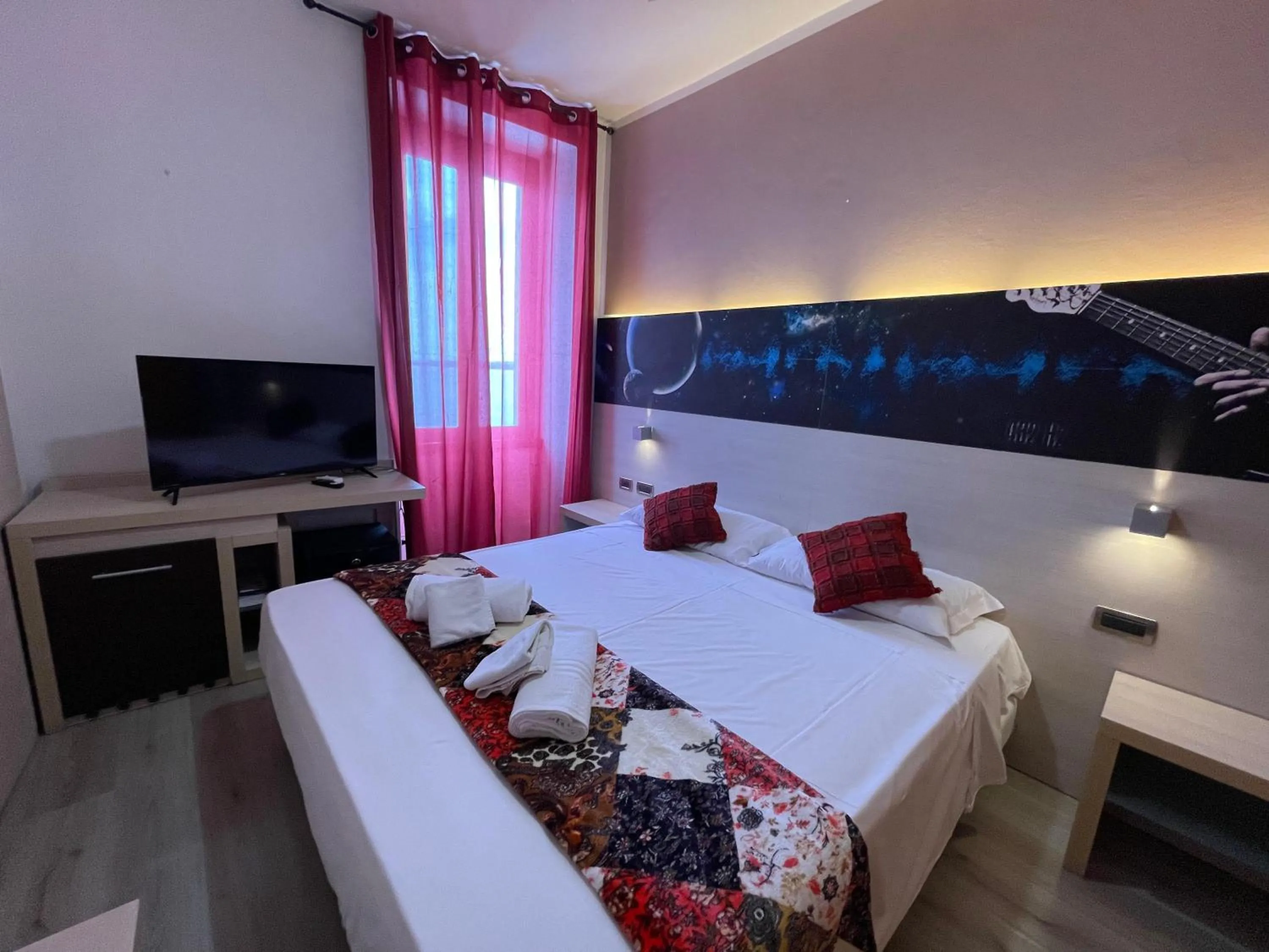 Bed in Hotel & Restaurant San Marco AB