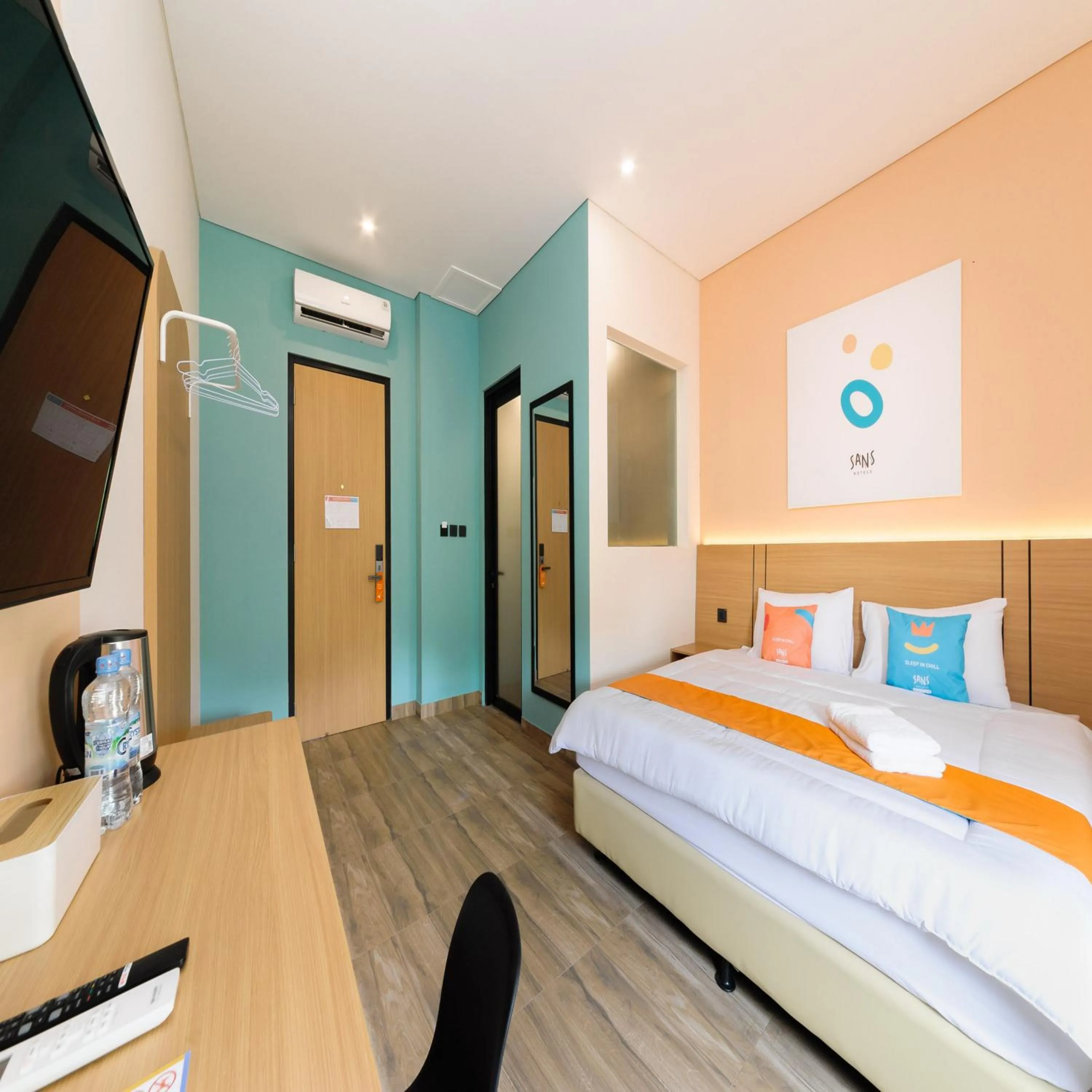 Bedroom, Bed in Sans Hotel Kedoya