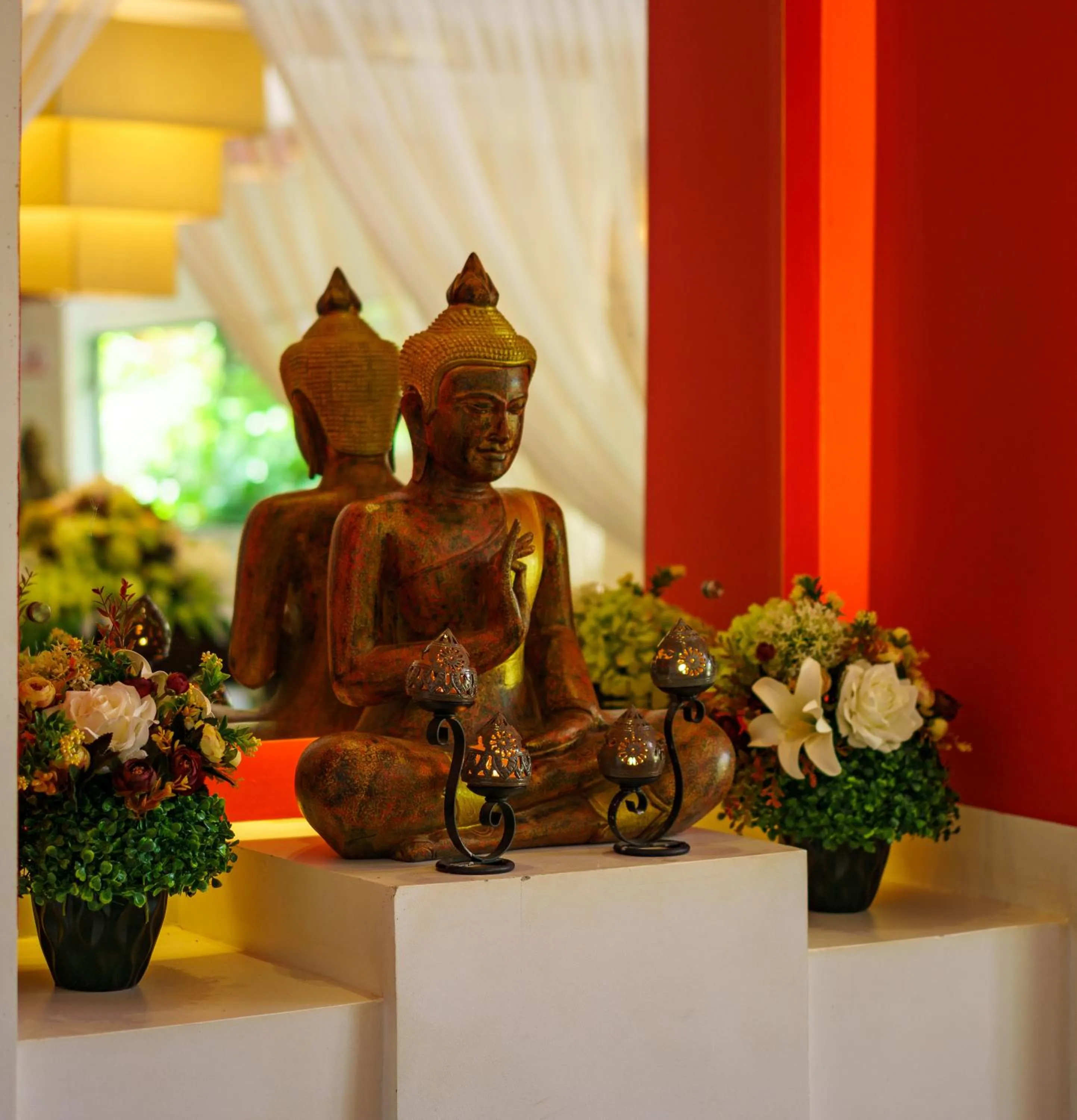 Decorative detail in Primefold Hotel