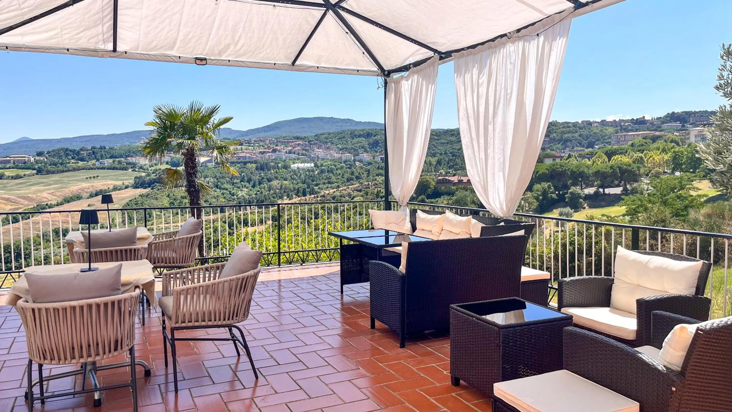 Patio in Villa Marina