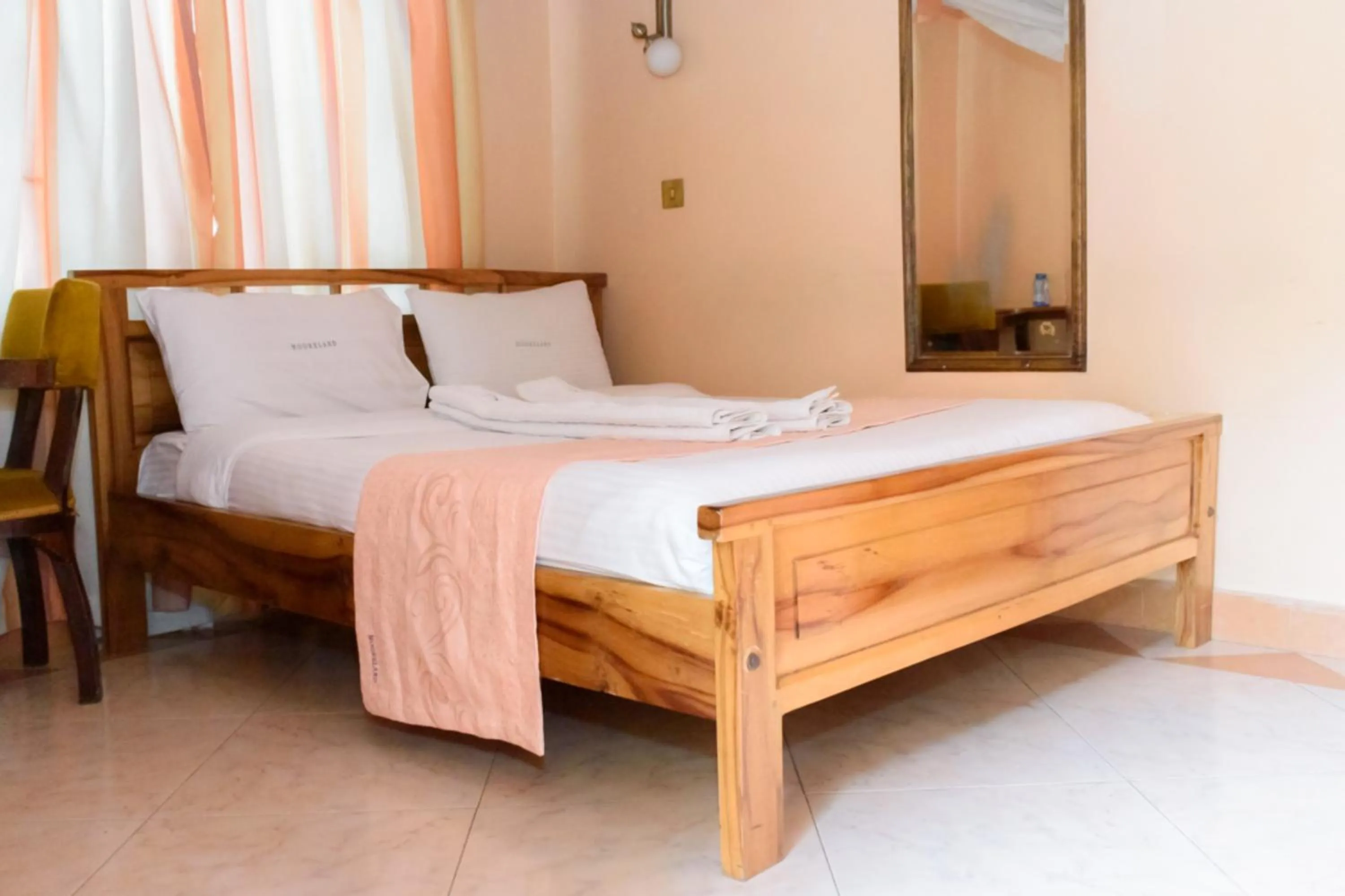 Bed in Mooreland Hotel Nairobi