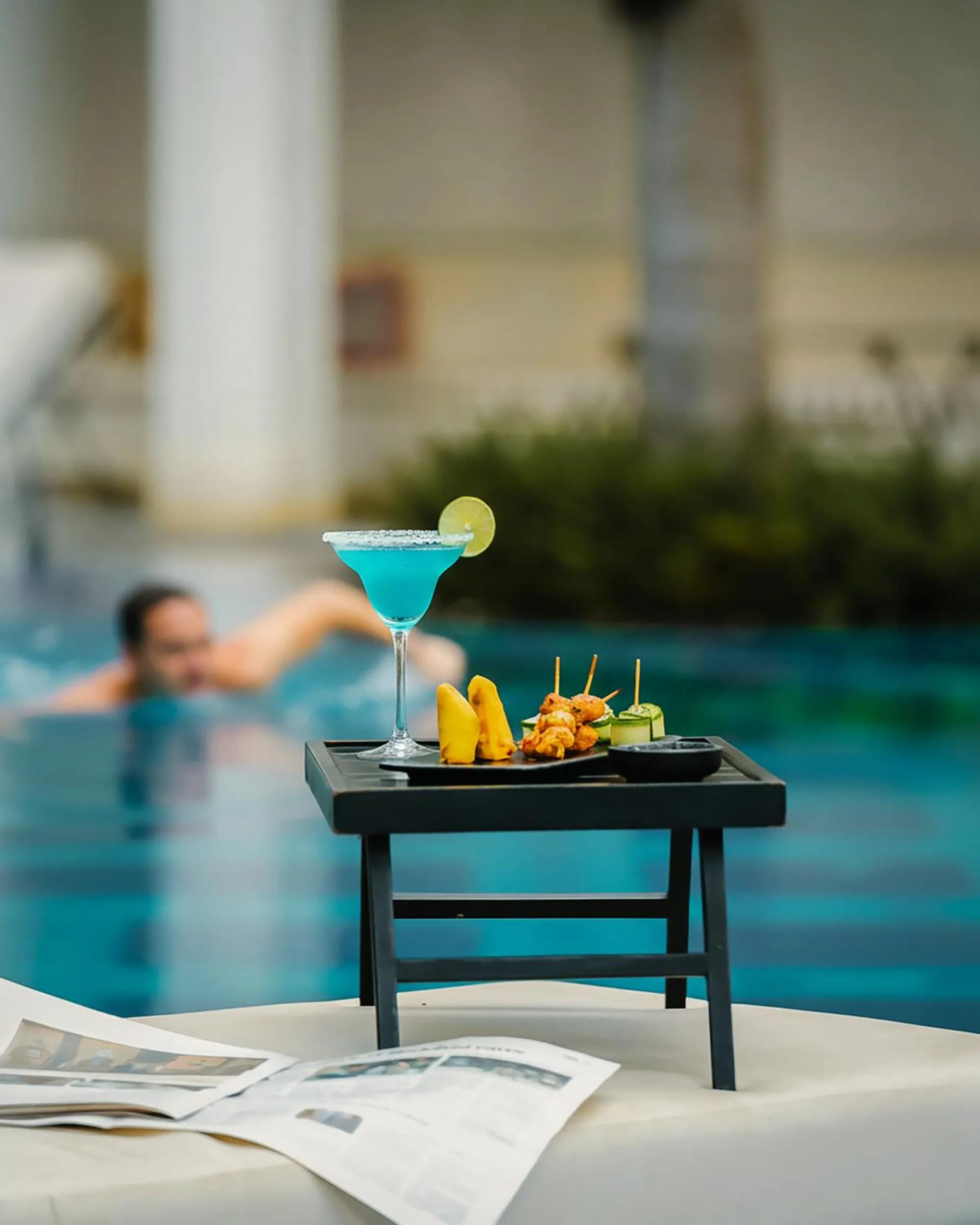 Food and drinks in Sarai and Wander Resort