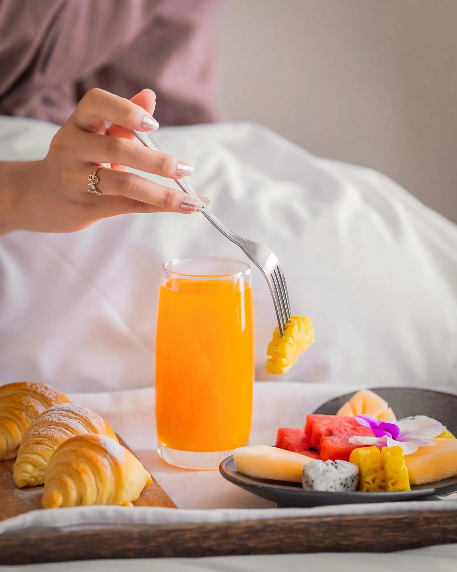 Breakfast in Sarai and Wander Resort