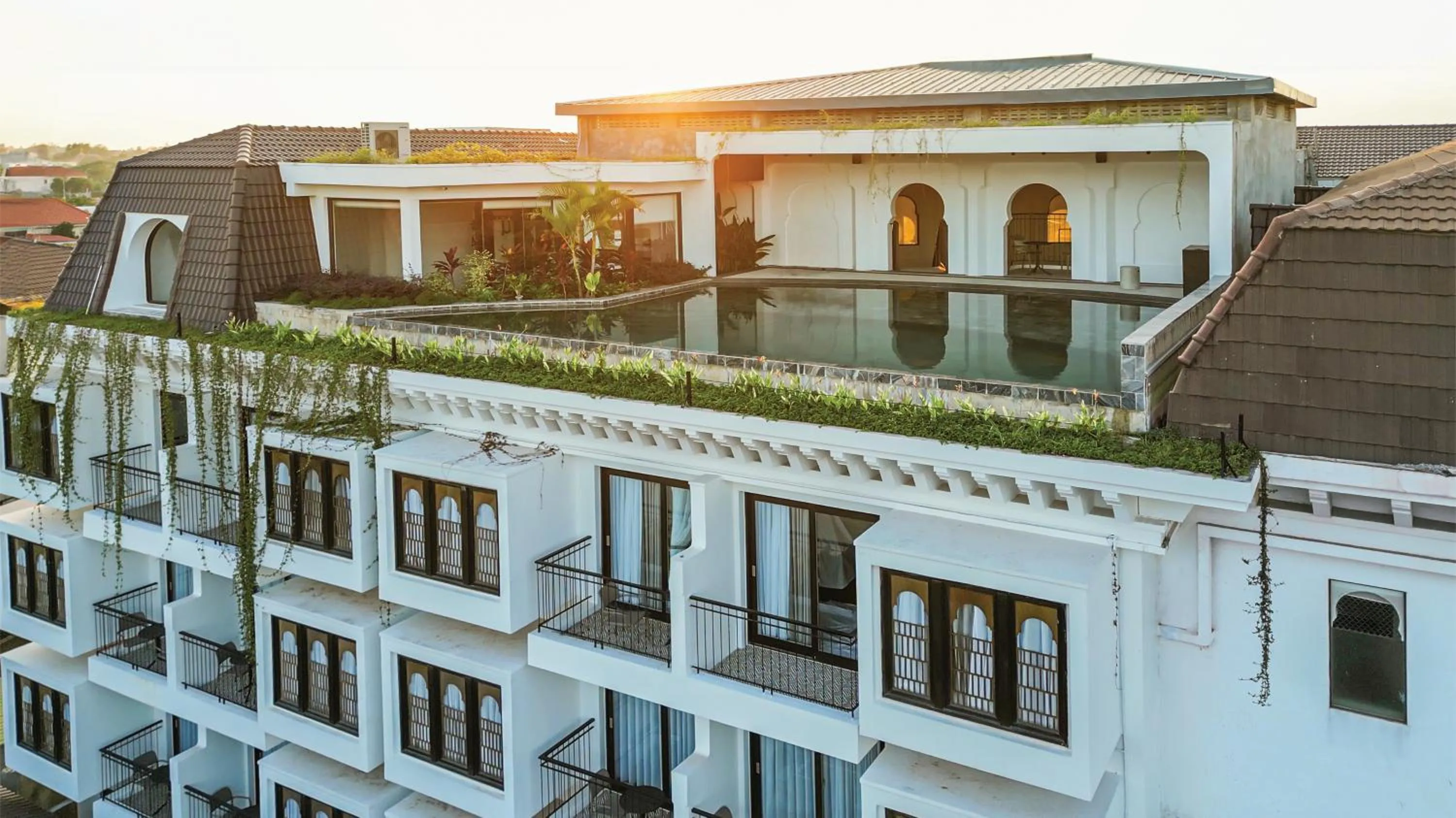 Swimming pool in Sarai and Wander Resort