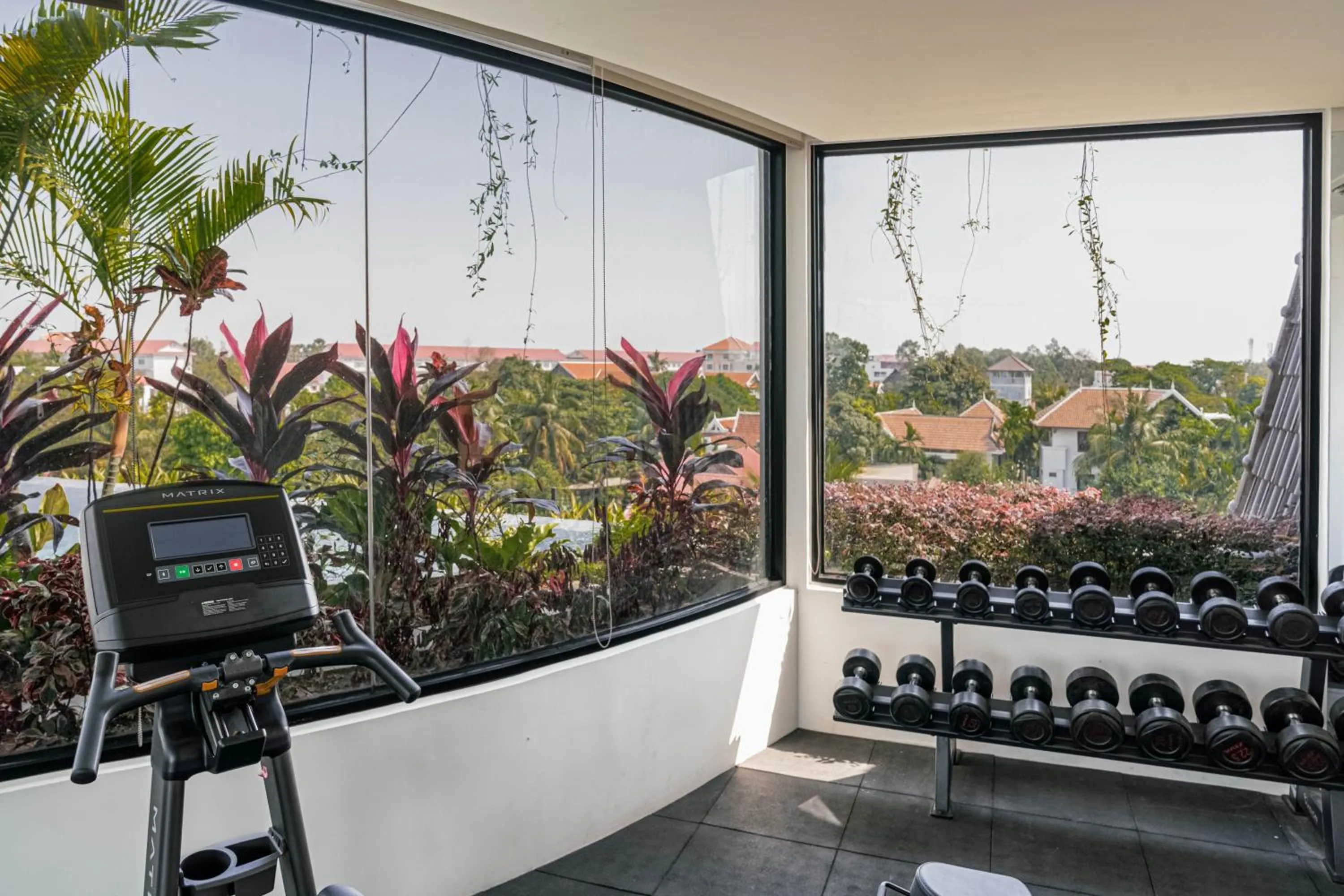 Fitness centre/facilities in Sarai and Wander Resort