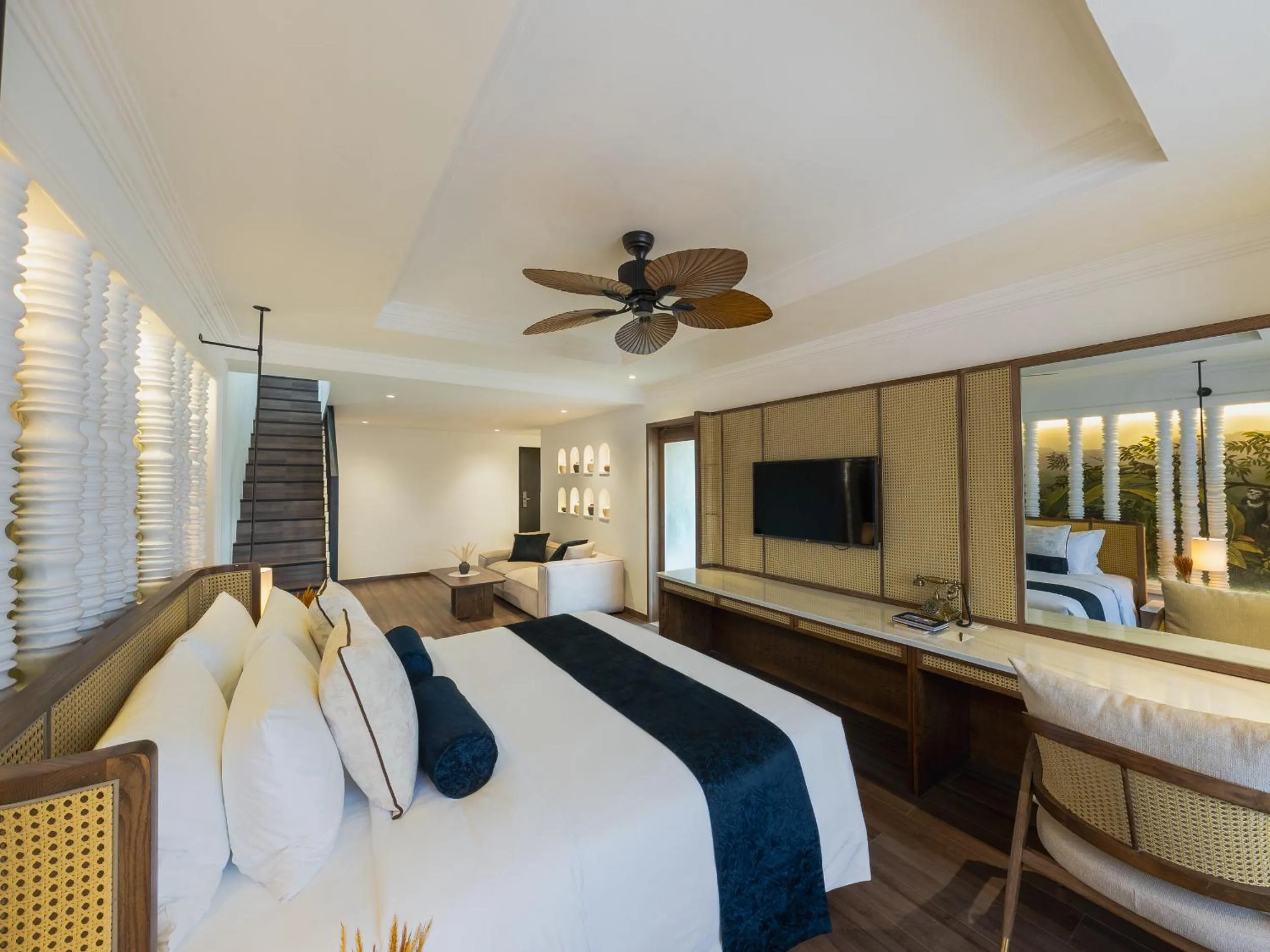 Bedroom, Bed in Sarai and Wander Resort