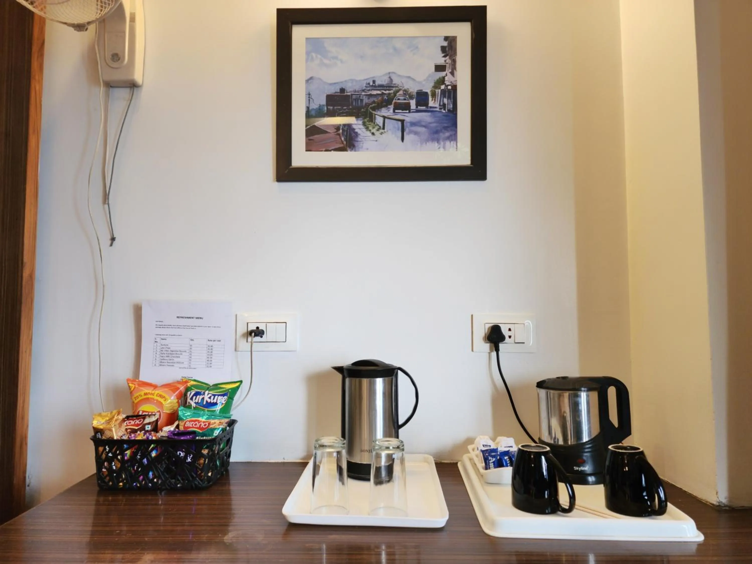Coffee/tea facilities in Hotel Surya Shimla