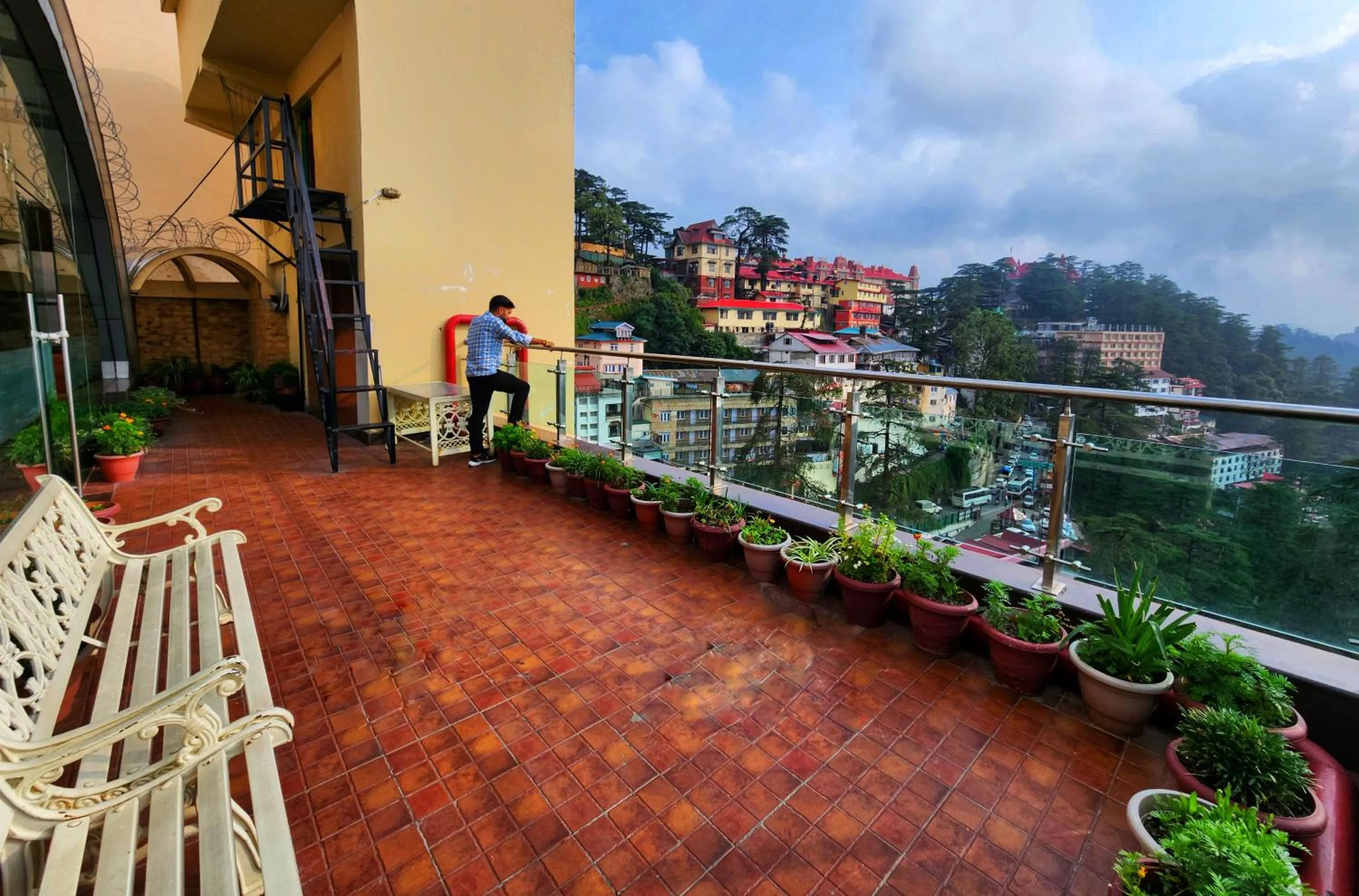 Natural landscape in Hotel Surya Shimla
